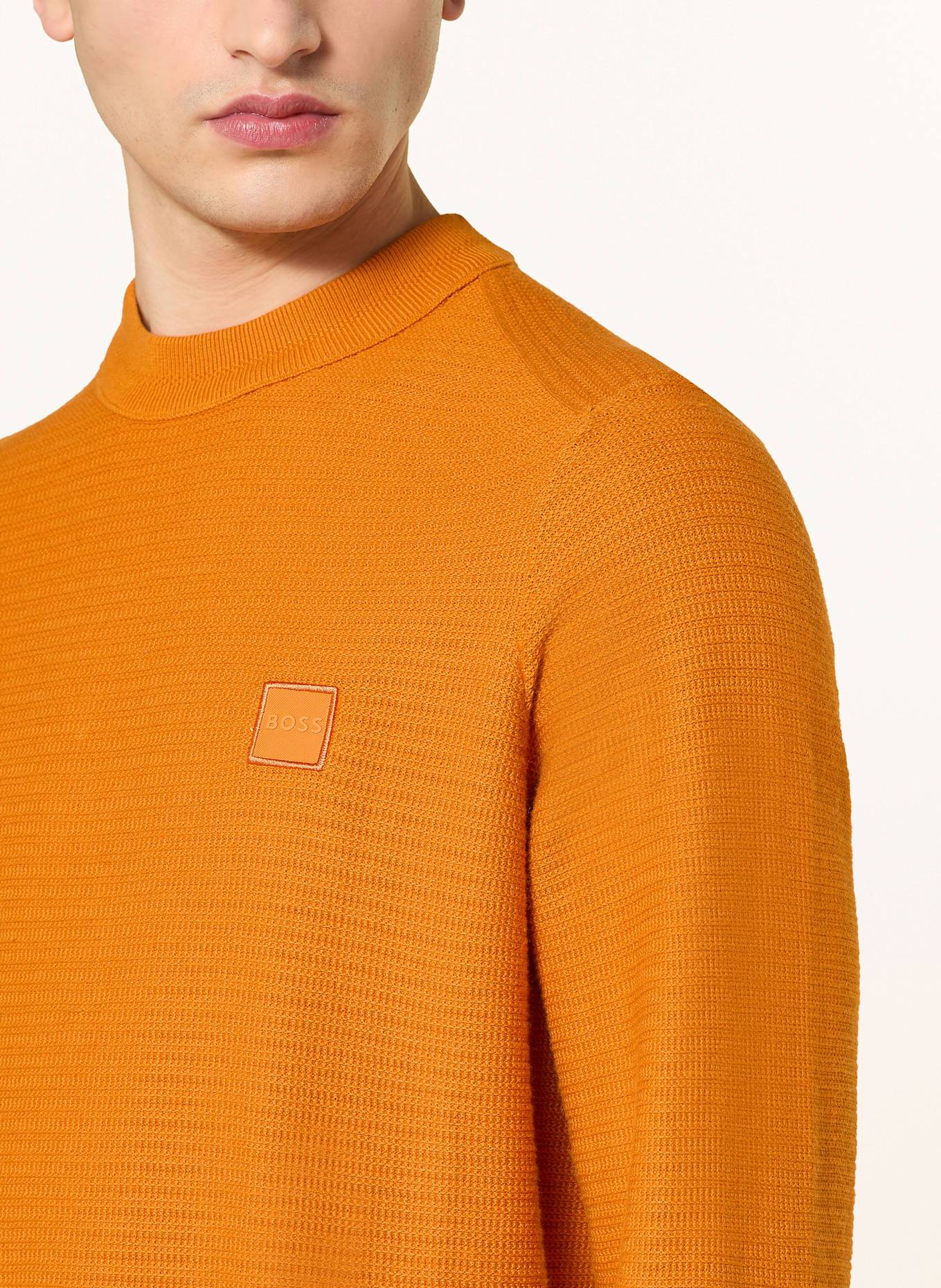 BOSS Pullover ANION: ORANGE