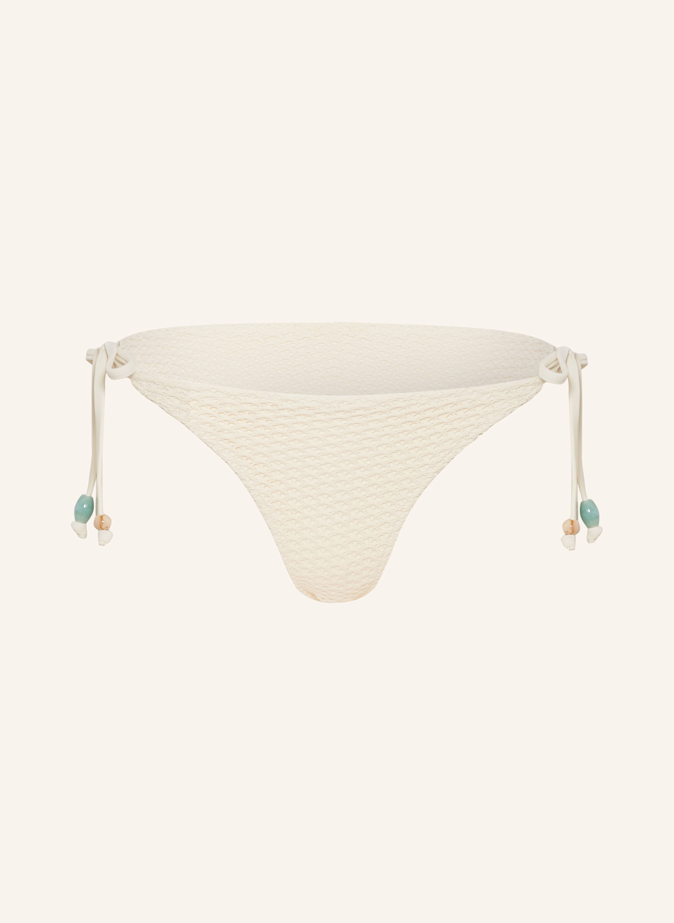 MRS & HUGS Triangel-Bikini-Hose: CREME