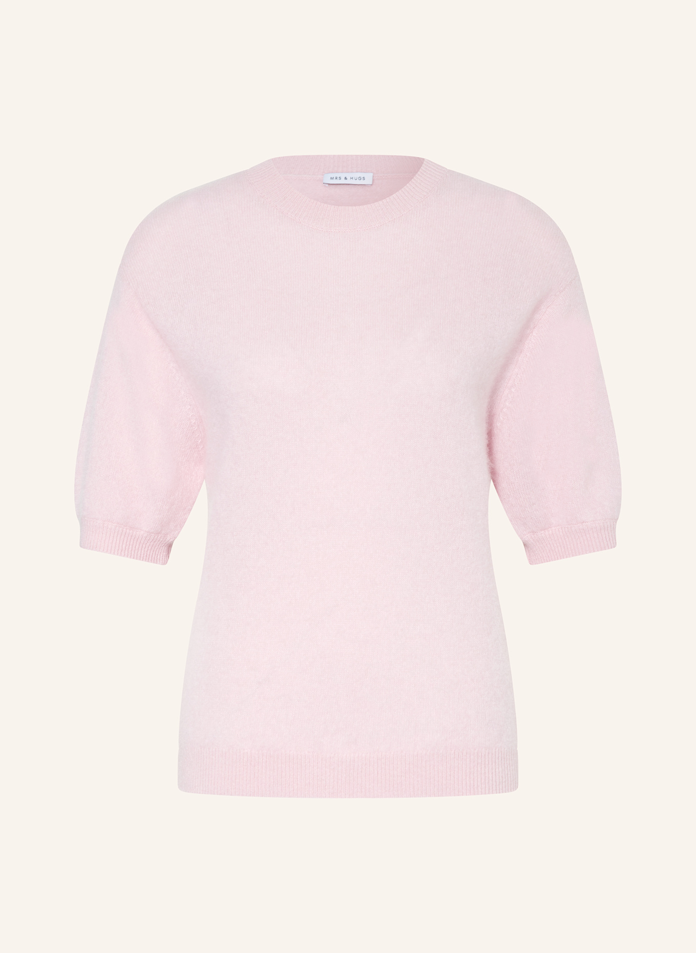 MRS & HUGS Strickshirt aus Cashmere: ROSA