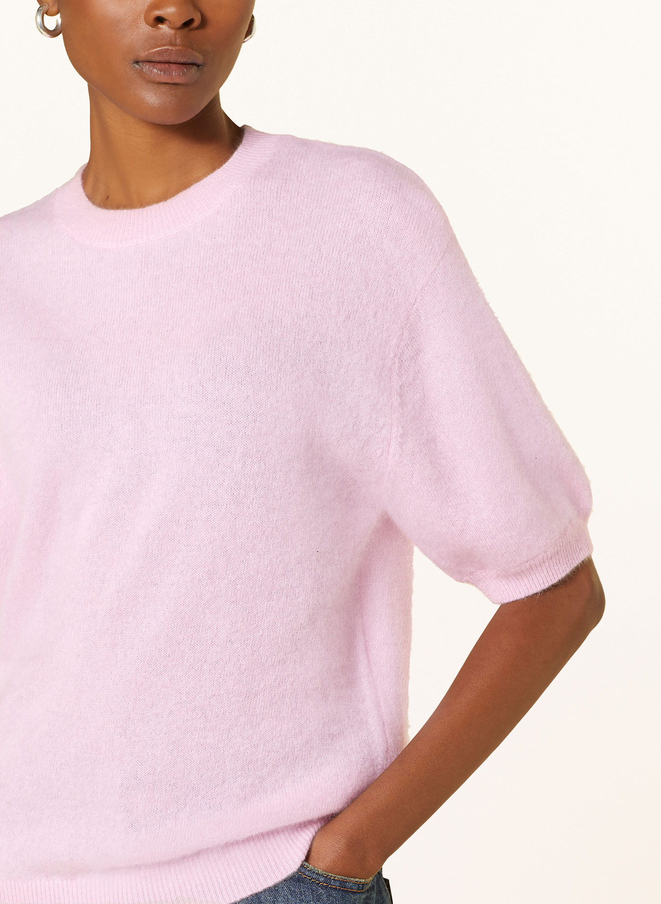 MRS & HUGS Strickshirt aus Cashmere: ROSA