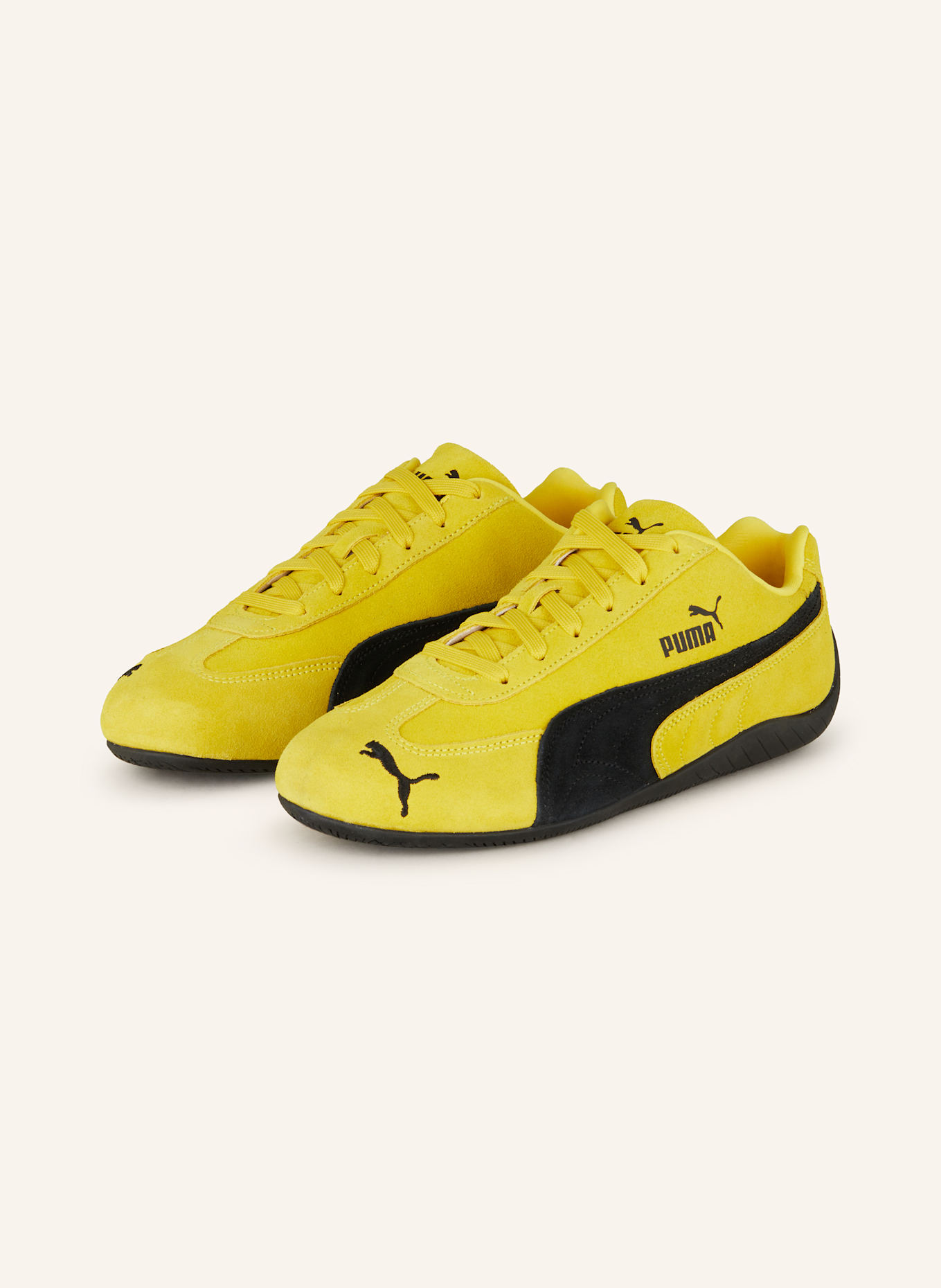 PUMA Sneaker SPEEDCAT OG: DUNKELGELB/ SCHWARZ