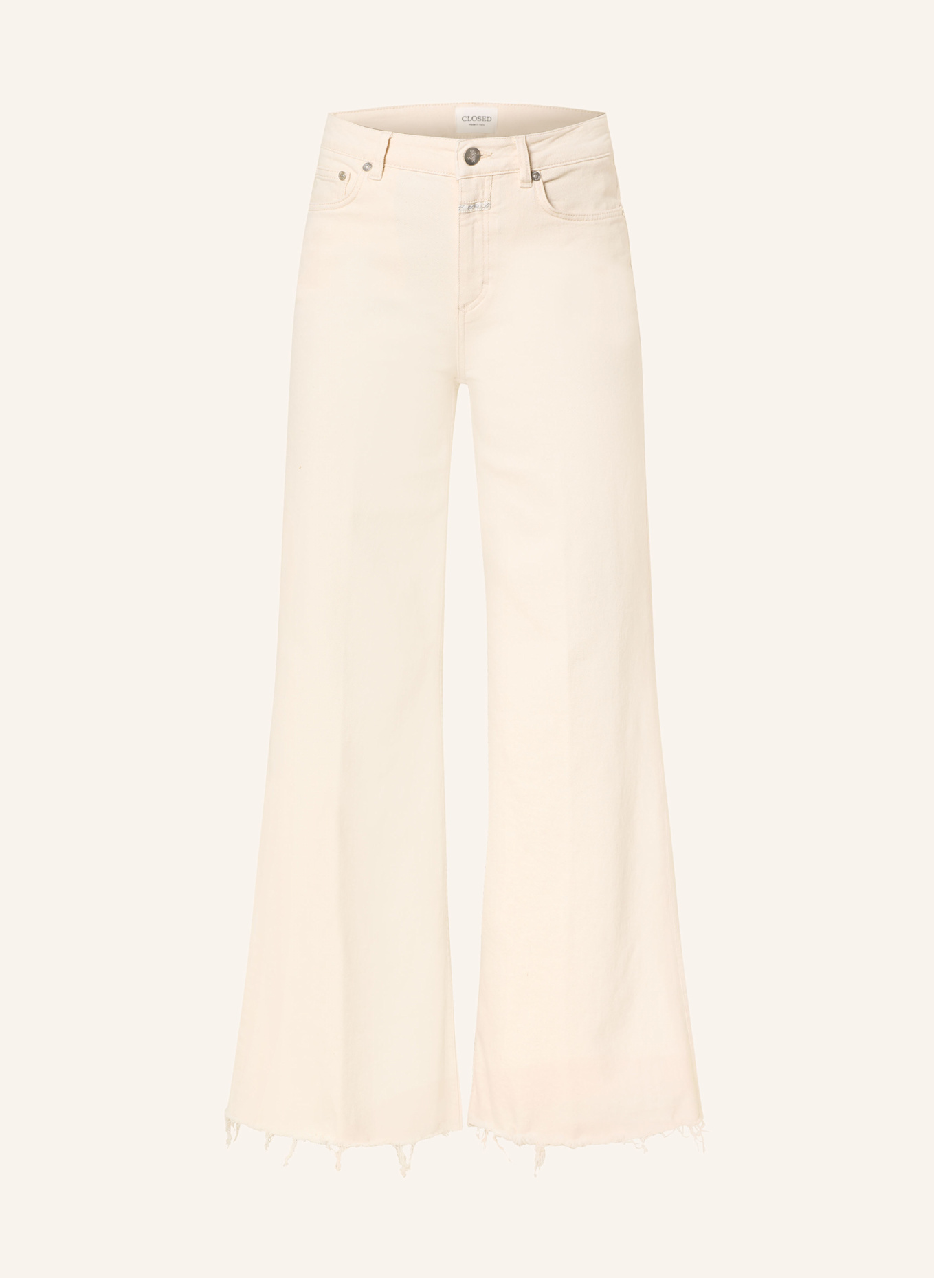 CLOSED Wide Leg Jeans GLOW-UP: 218 IVORY