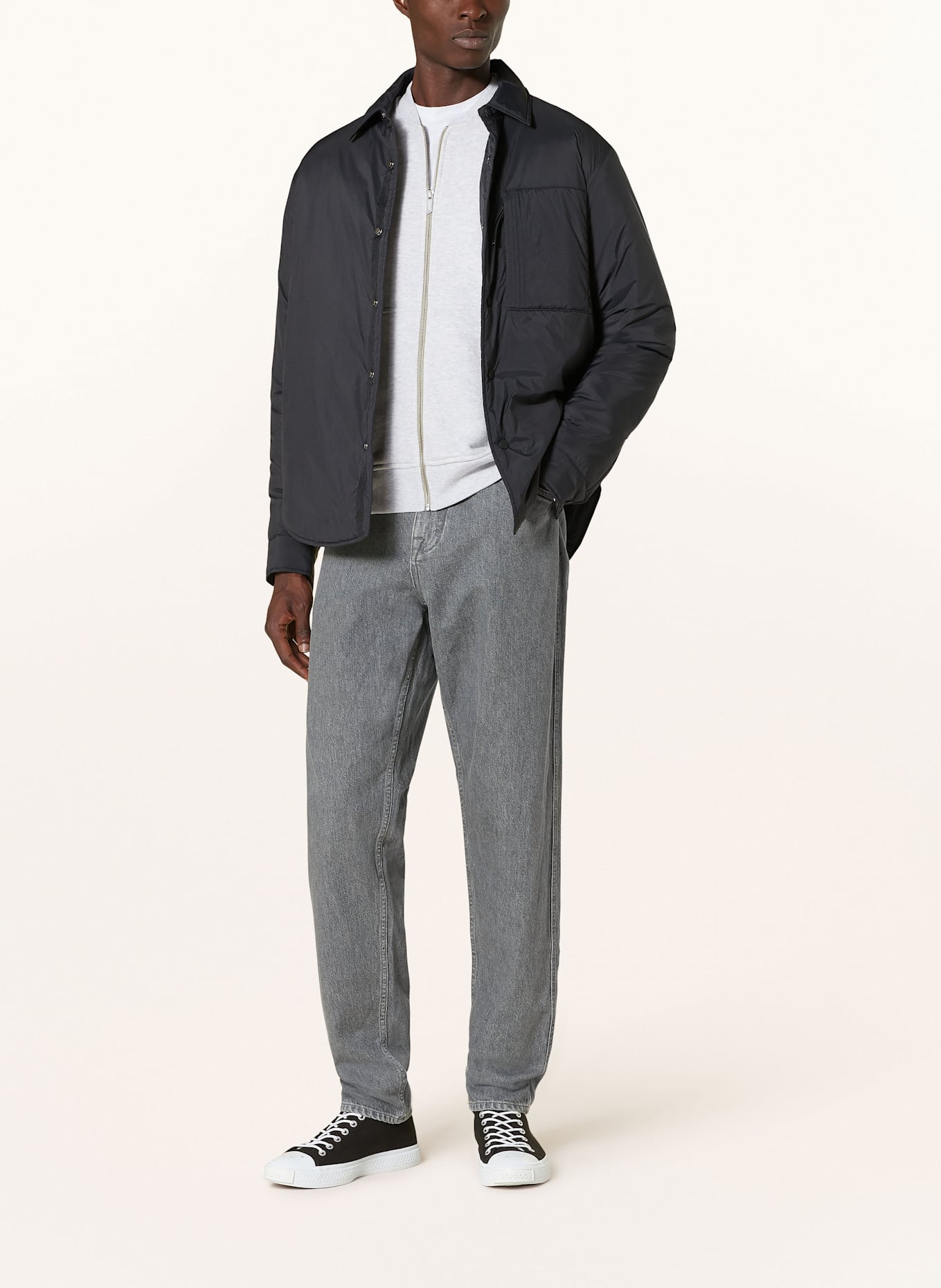 CLOSED Jeans X-LENT Tapered Fit: DGY DARK GREY