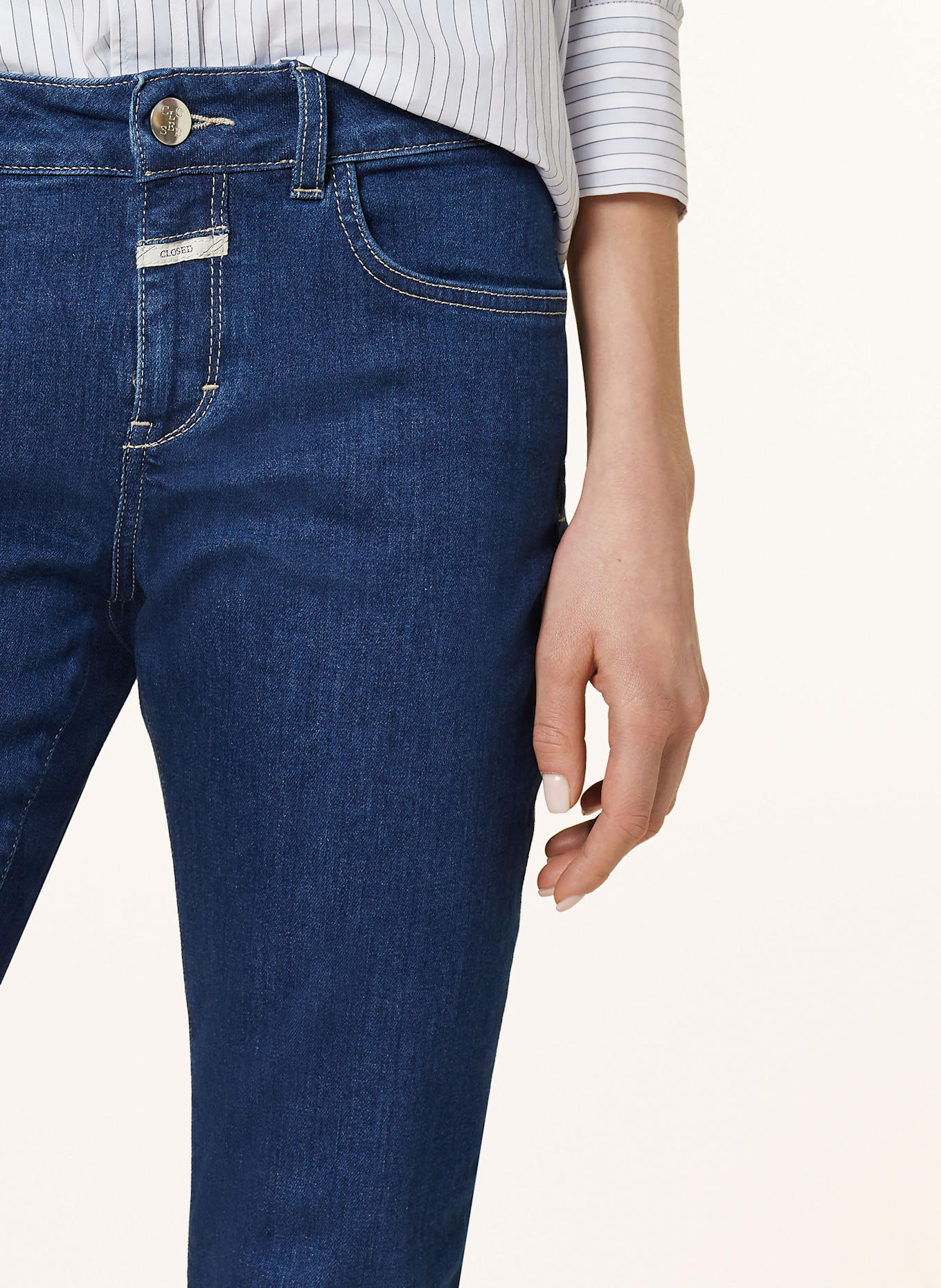 CLOSED Skinny Jeans BAKER: MBL MID BLUE