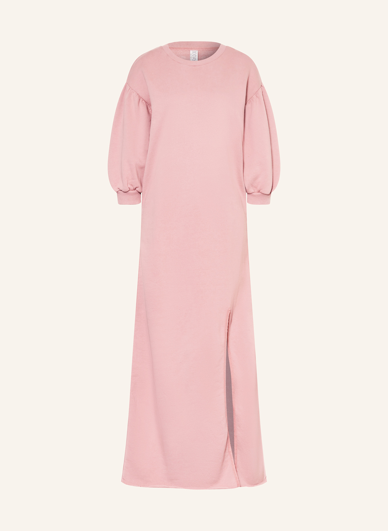 10DAYS Sweatkleid mit 3/4-Arm: ROSÉ
