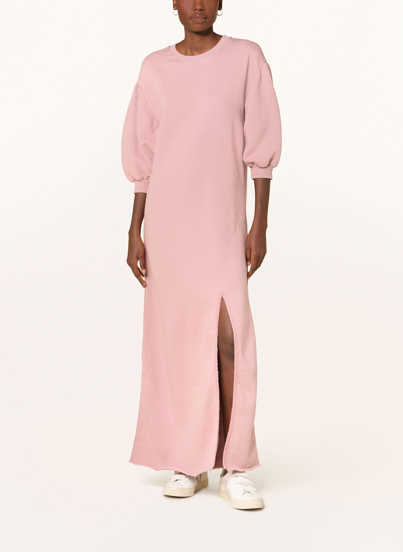 10DAYS Sweatkleid mit 3/4-Arm: ROSÉ