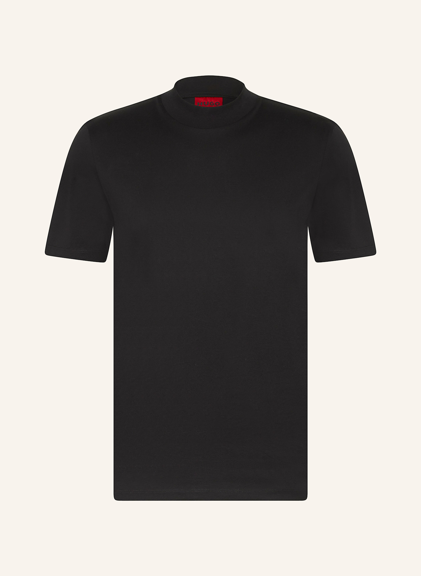 HUGO T-Shirt DIMERSOM: SCHWARZ