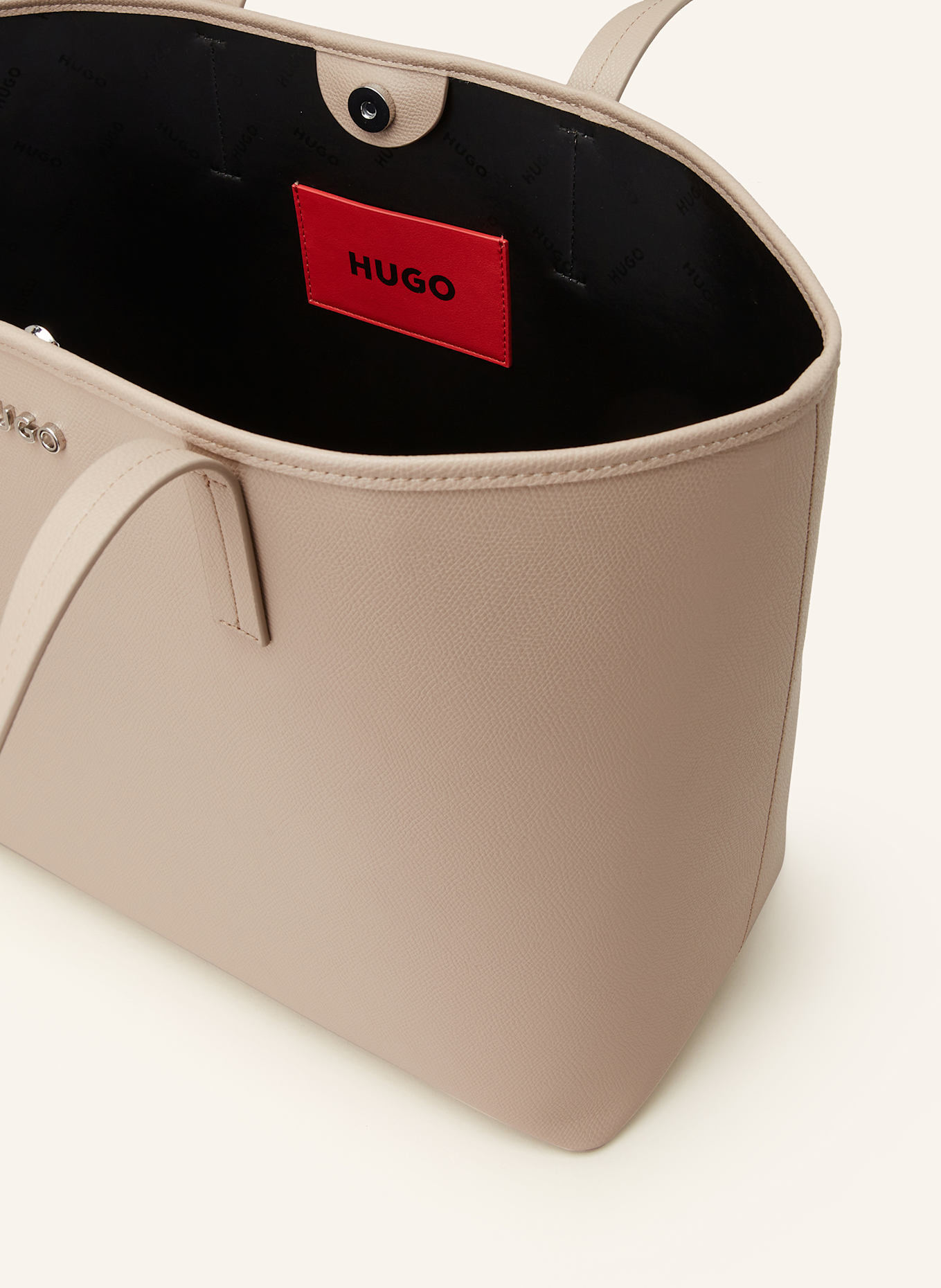 HUGO Shopper CHRIS mit Pouch, Farbe: BEIGE (Bild 3)