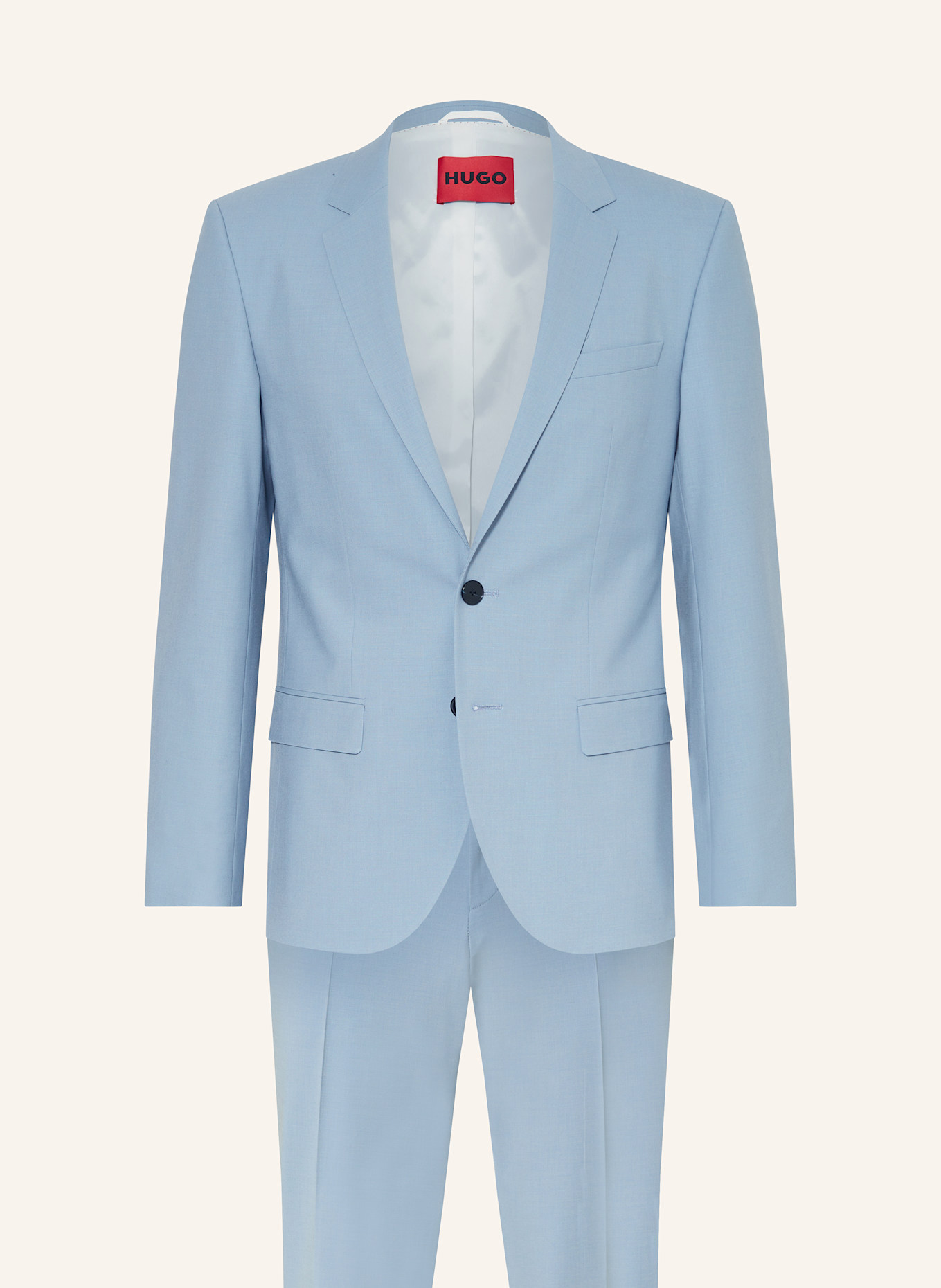 HUGO Anzug HENRY/GETLIN Slim Fit: BLAUGRAU