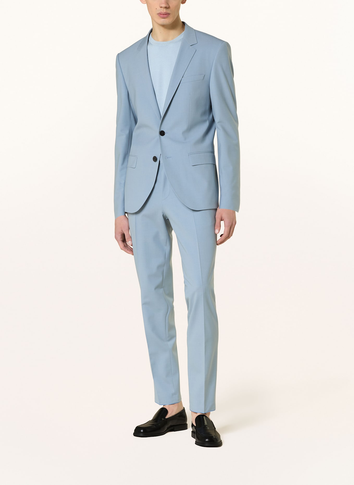 HUGO Anzug HENRY/GETLIN Slim Fit: BLAUGRAU