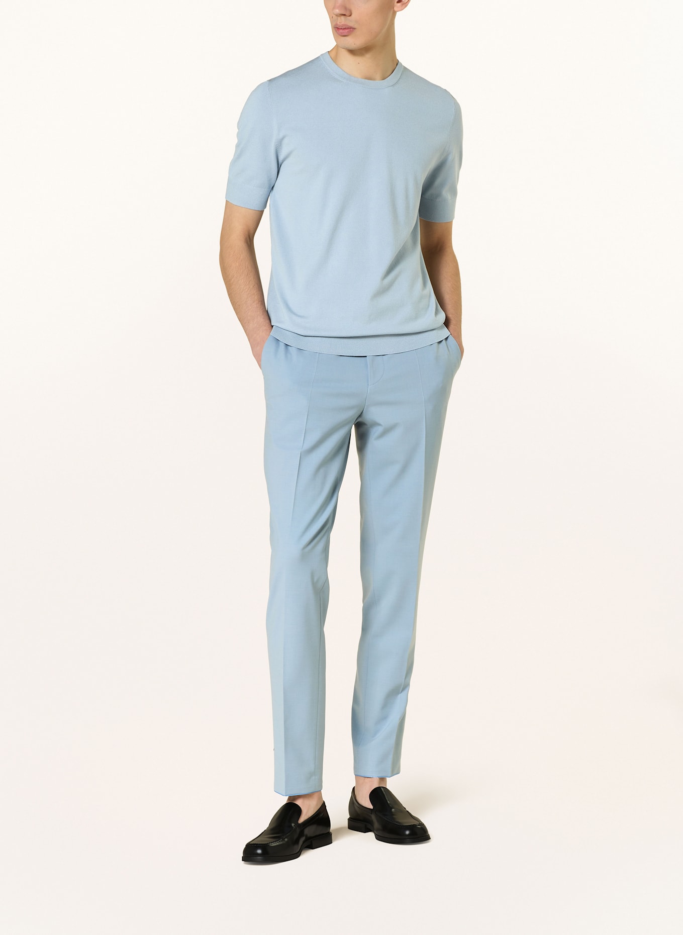 HUGO Anzug HENRY/GETLIN Slim Fit: BLAUGRAU