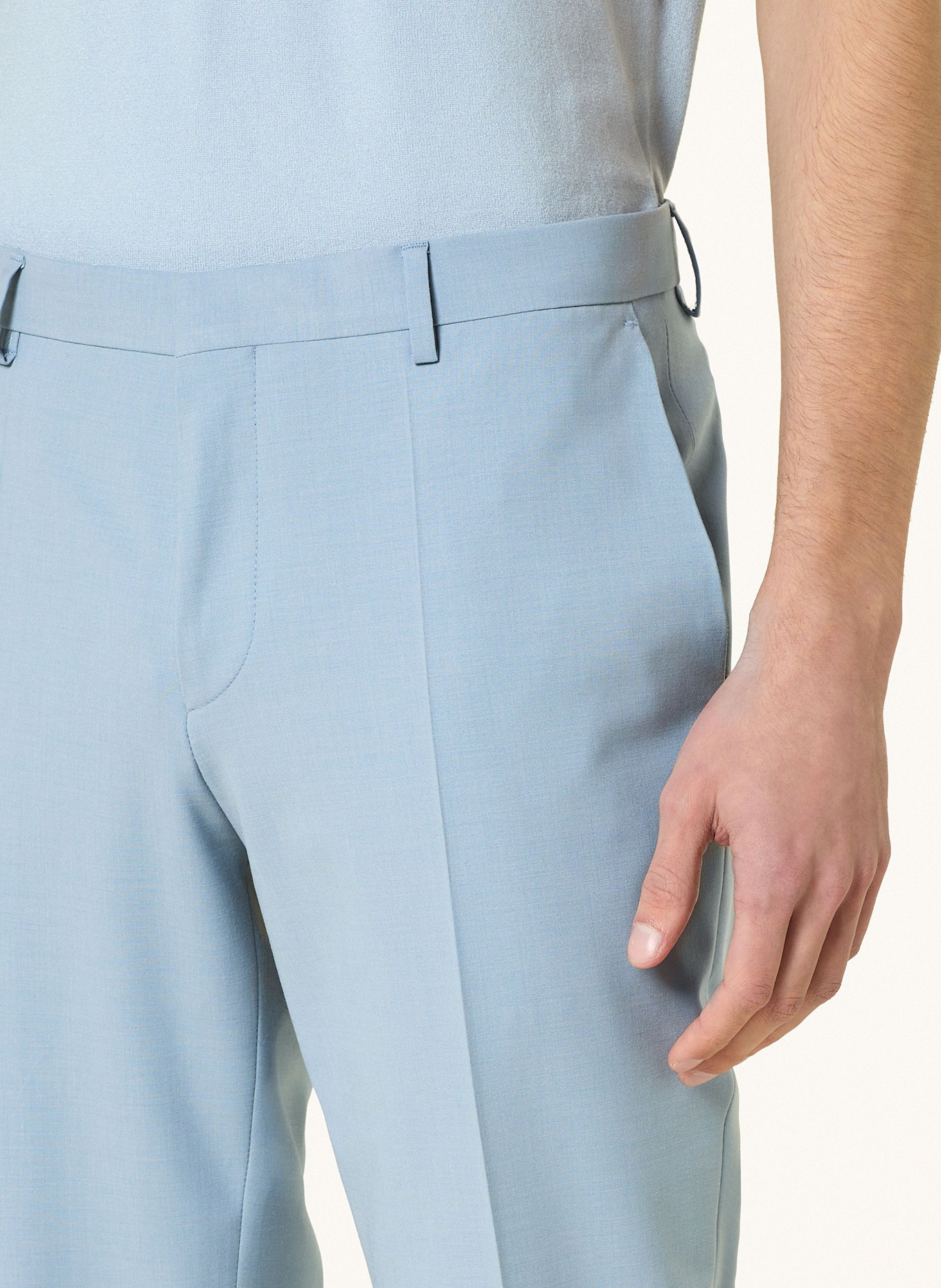 HUGO Anzug HENRY/GETLIN Slim Fit: BLAUGRAU