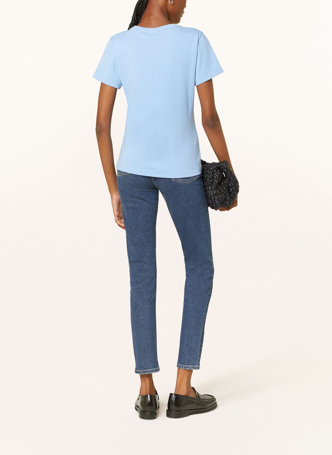 HUGO Skinny jeans GIRALI: 420 MEDIUM BLUE