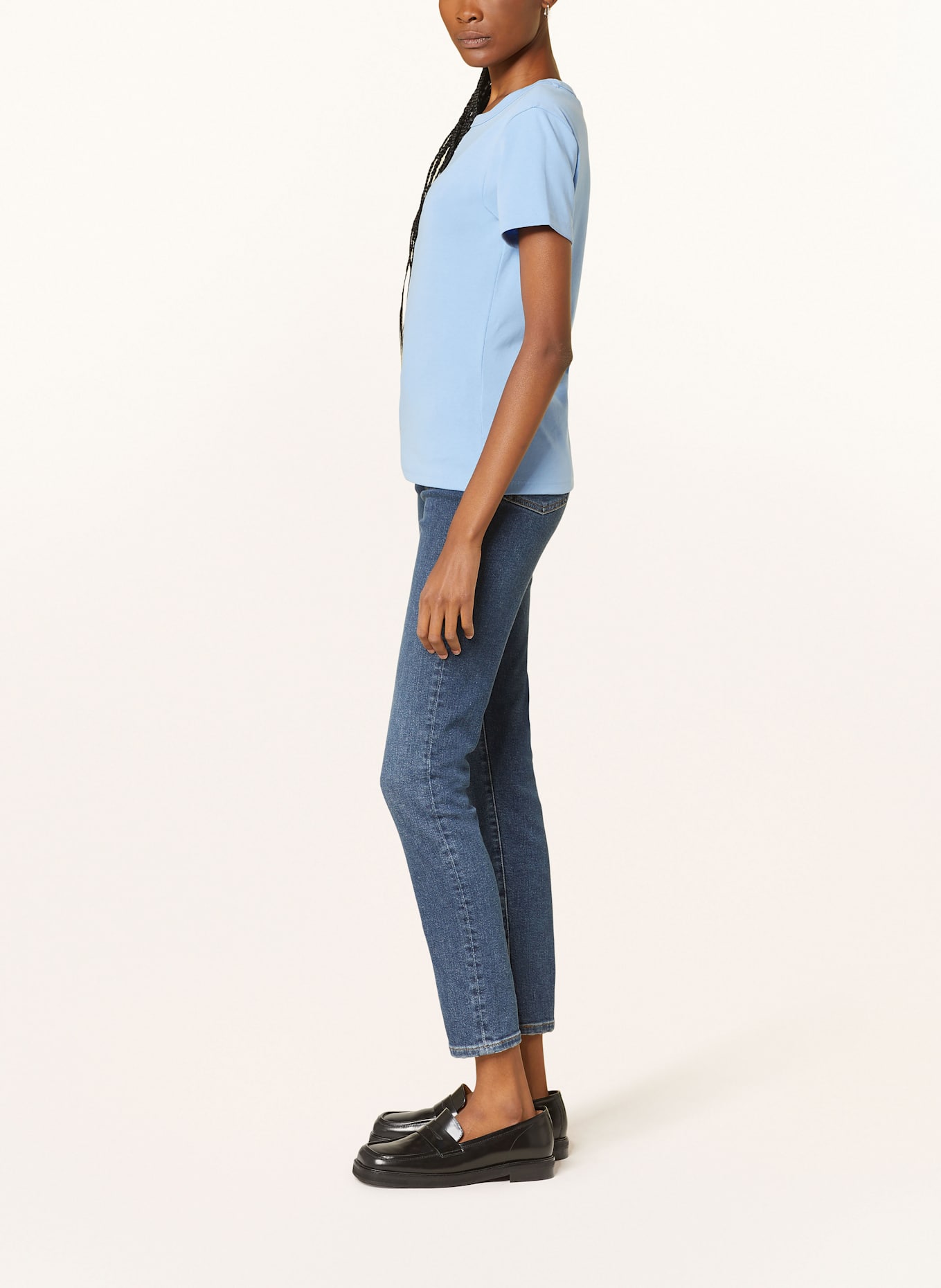 HUGO Skinny jeans GIRALI: 420 MEDIUM BLUE