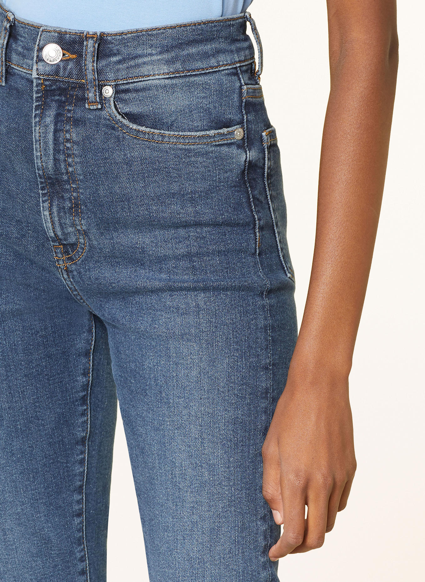 HUGO Skinny jeans GIRALI: 420 MEDIUM BLUE