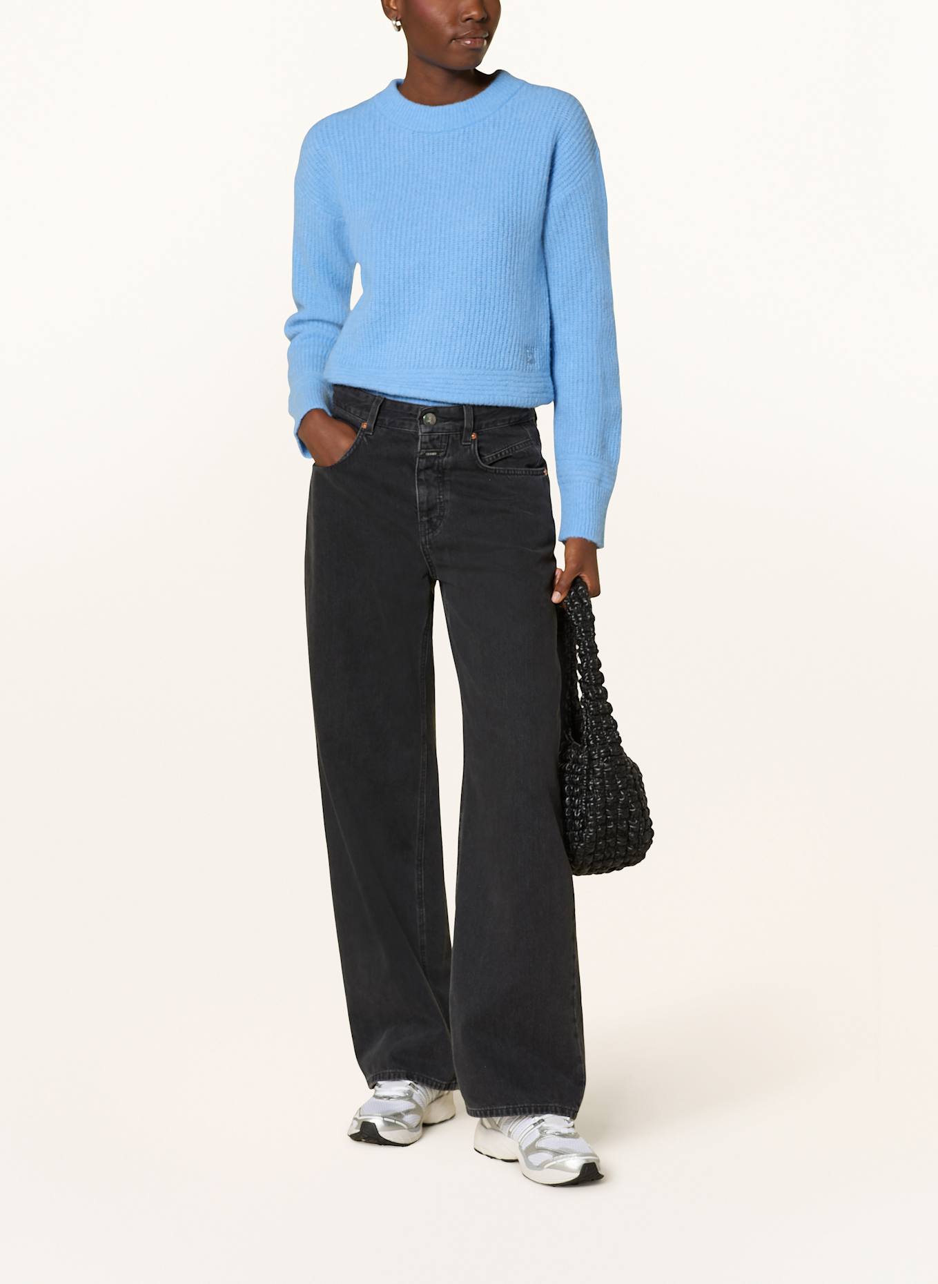 HUGO Pullover SCEVANU: HELLBLAU