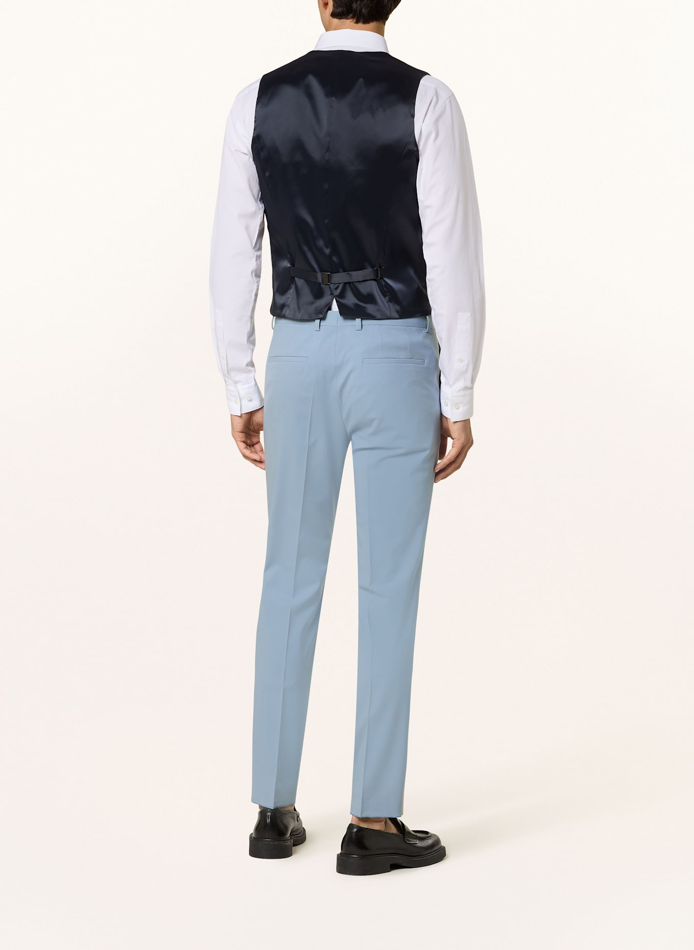 HUGO Suit vest VIN slim fit: 483 OPEN BLUE