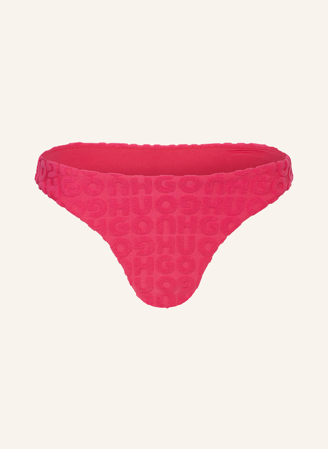 HUGO TOWEL basic bikini bottoms: PINK