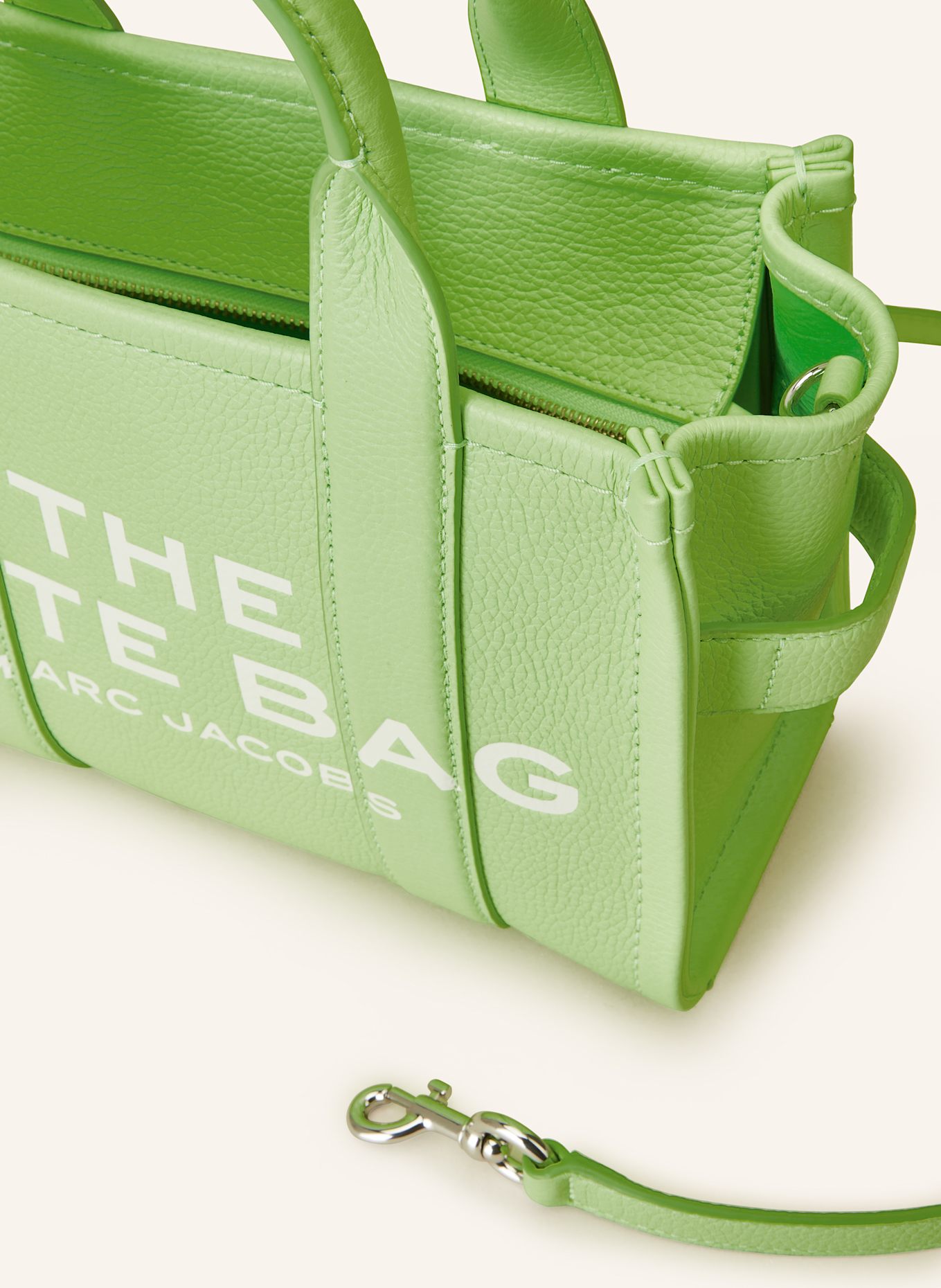 MARC JACOBS Torba shopper THE MEDIUM TOTE BAG: JASNOZIELONY