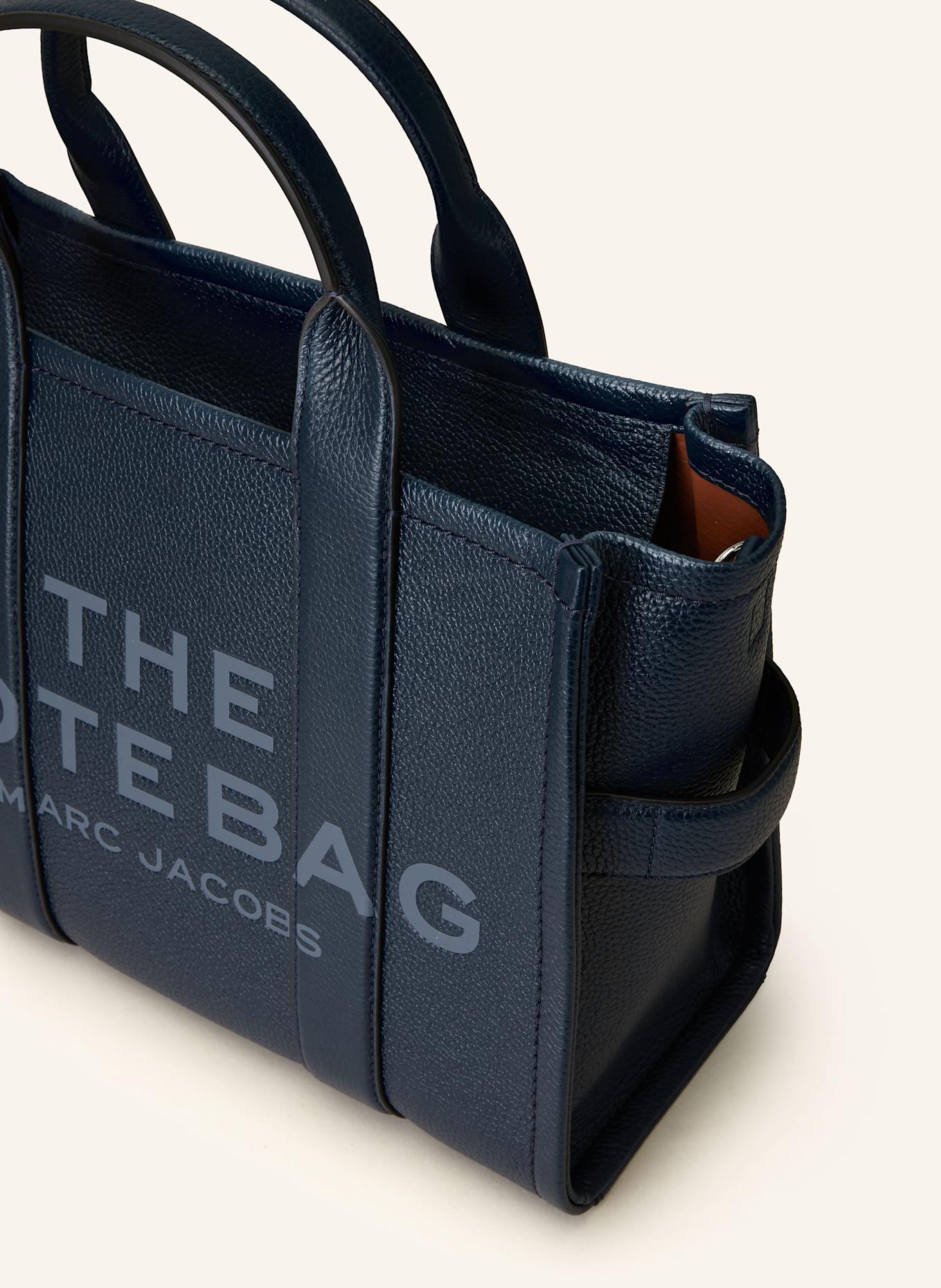 MARC JACOBS Shopper THE MEDIUM TOTE BAG: DUNKELBLAU