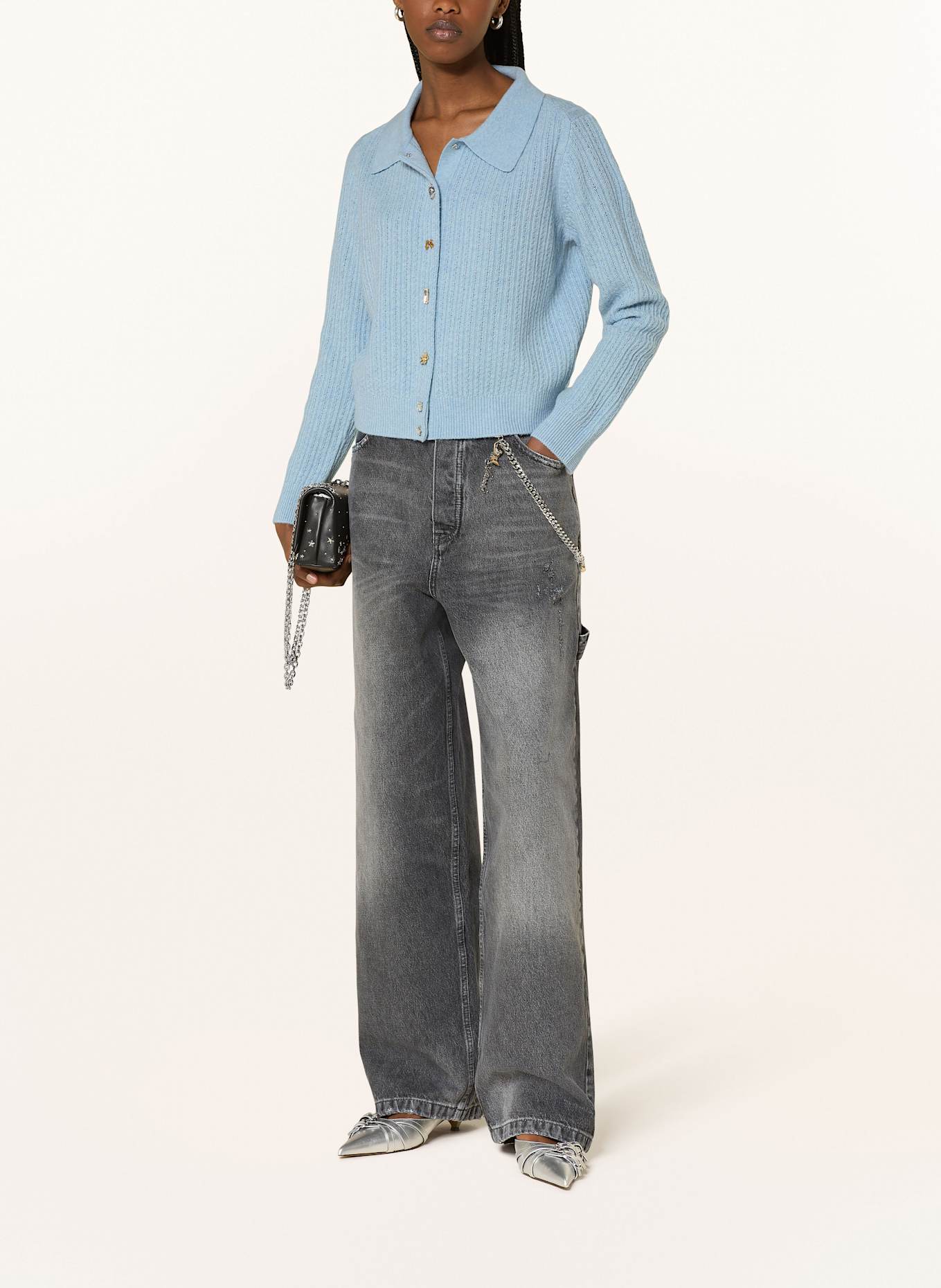 MARC JACOBS Strickjacke: HELLBLAU