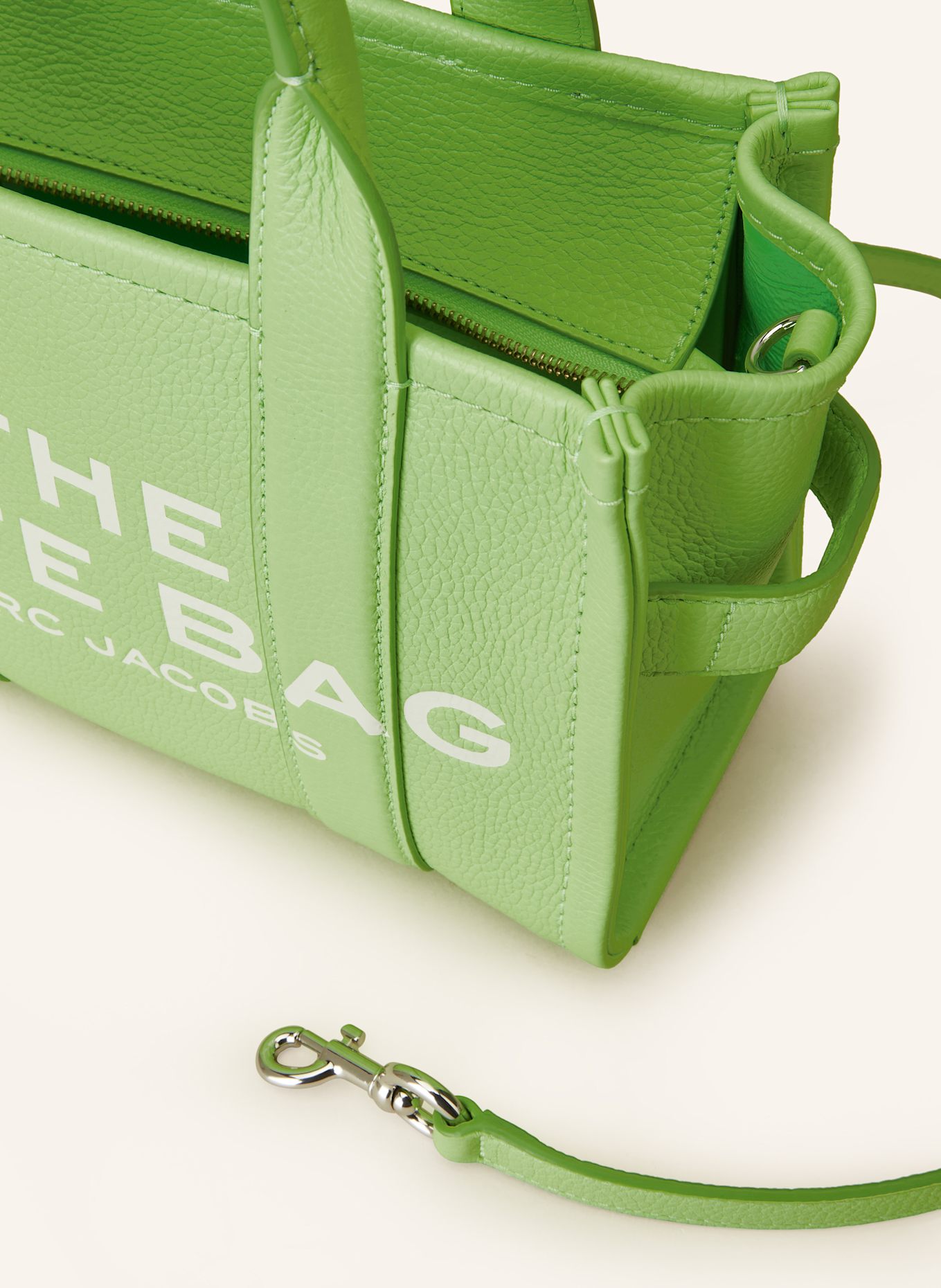 MARC JACOBS Torebka THE SMALL TOTE BAG: JASNOZIELONY