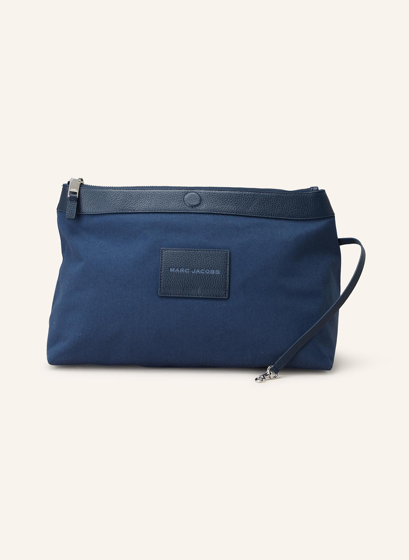 MARC JACOBS Kabelka THE SACK BAG s pouzdrem: TMAVĚ MODRÁ