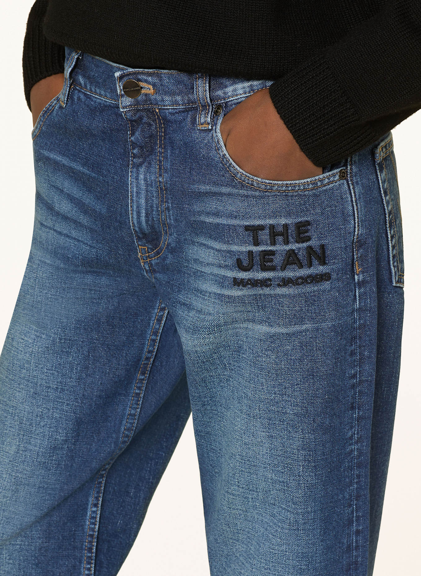 MARC JACOBS Straight jeans THE JEAN: 487 TRUE INDIGO