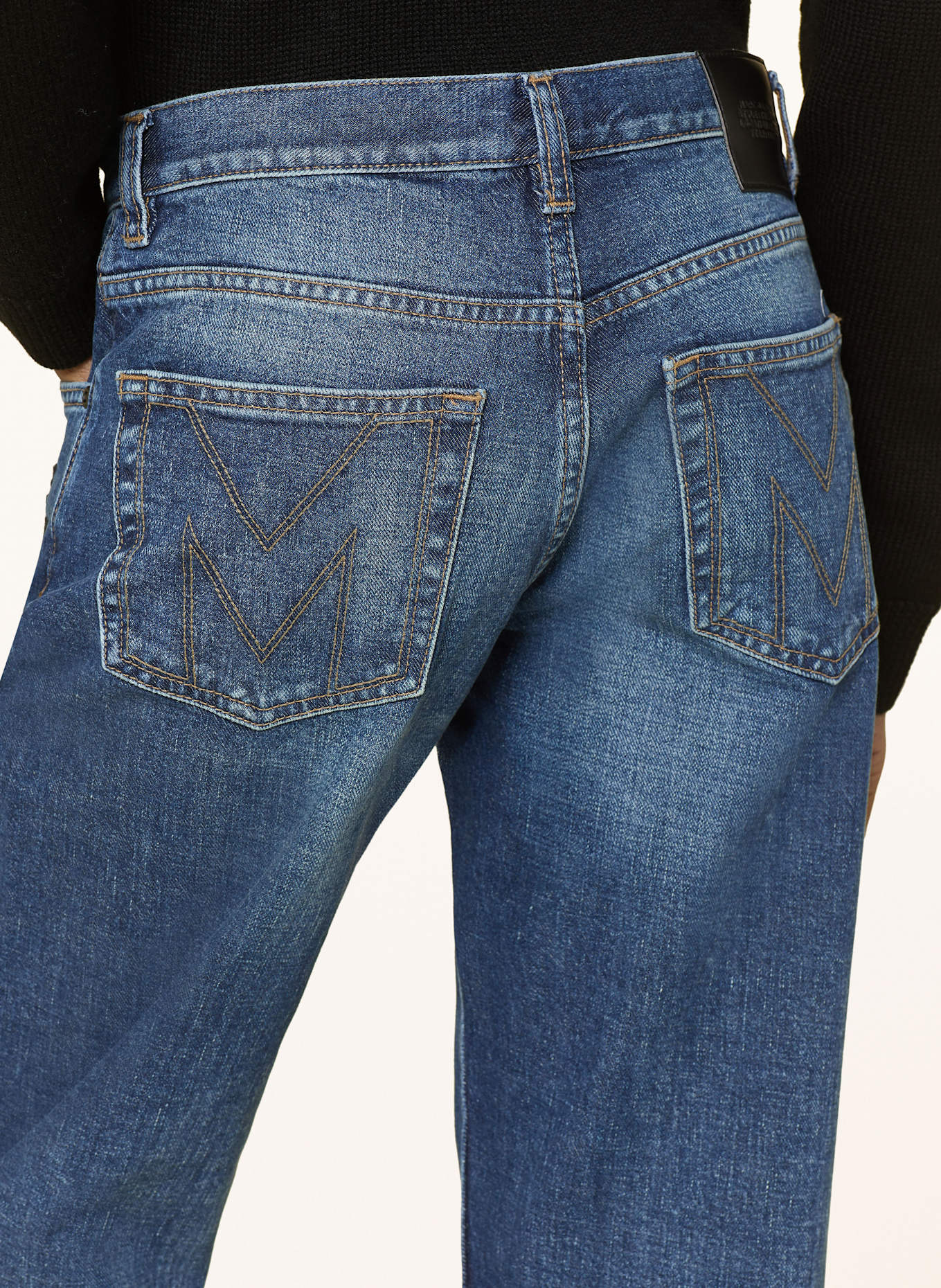 MARC JACOBS Straight jeans THE JEAN: 487 TRUE INDIGO