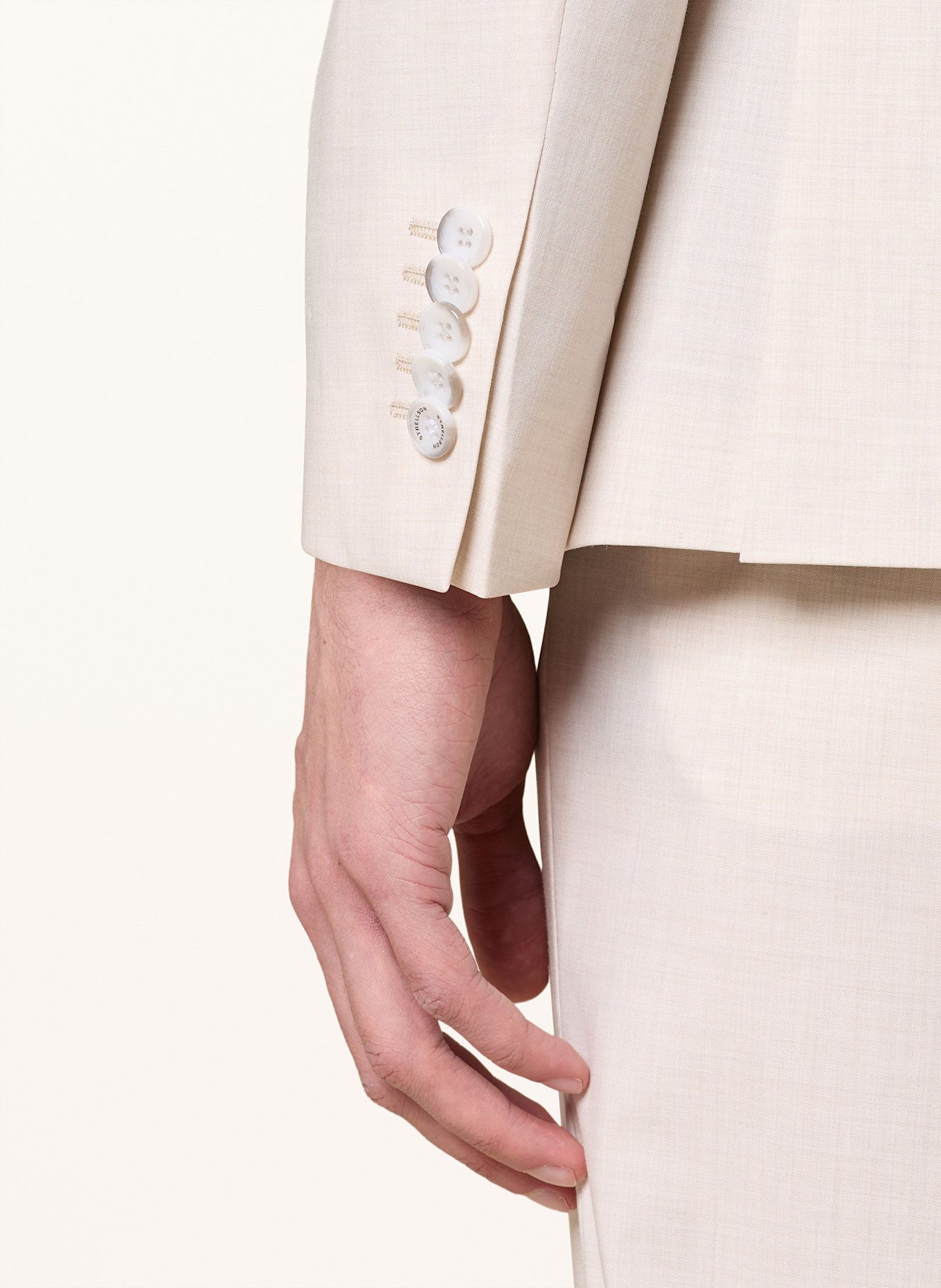 STRELLSON Anzugsakko ADRIEN Slim Fit: 279 Light Beige 279