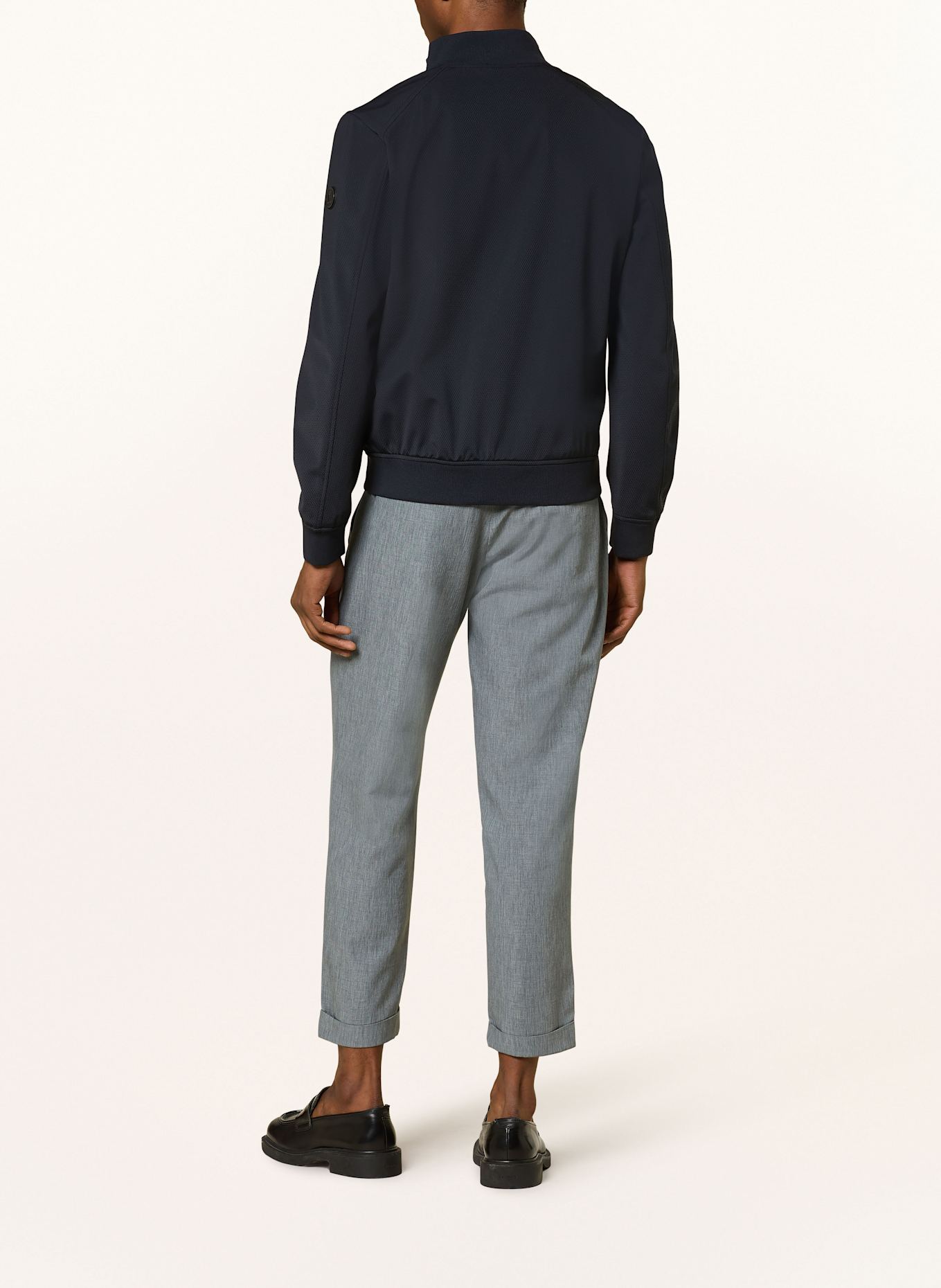 STRELLSON Chino LOUIS-W Relaxed Fit: GRAU