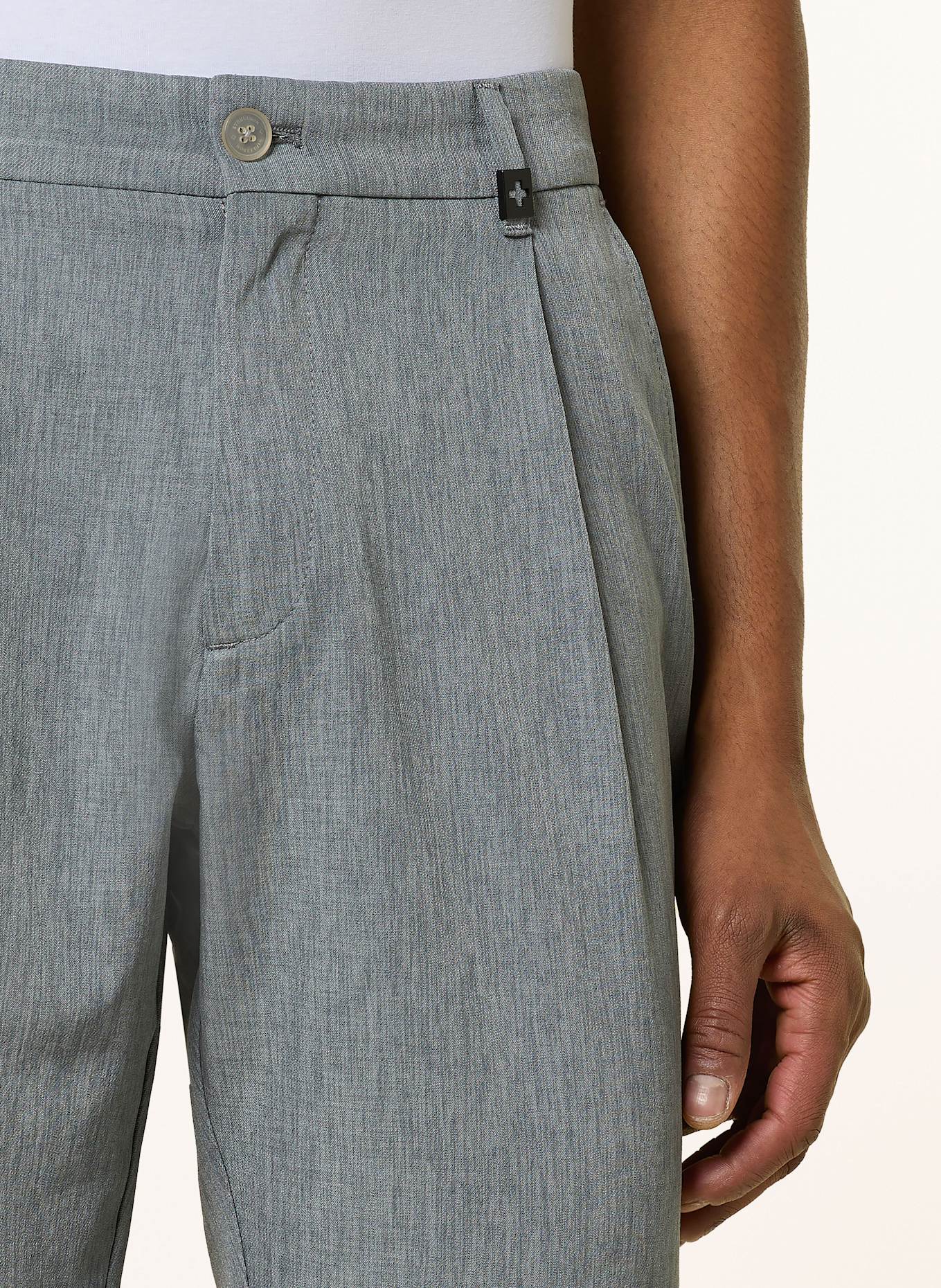 STRELLSON Chino LOUIS-W Relaxed Fit: GRAU