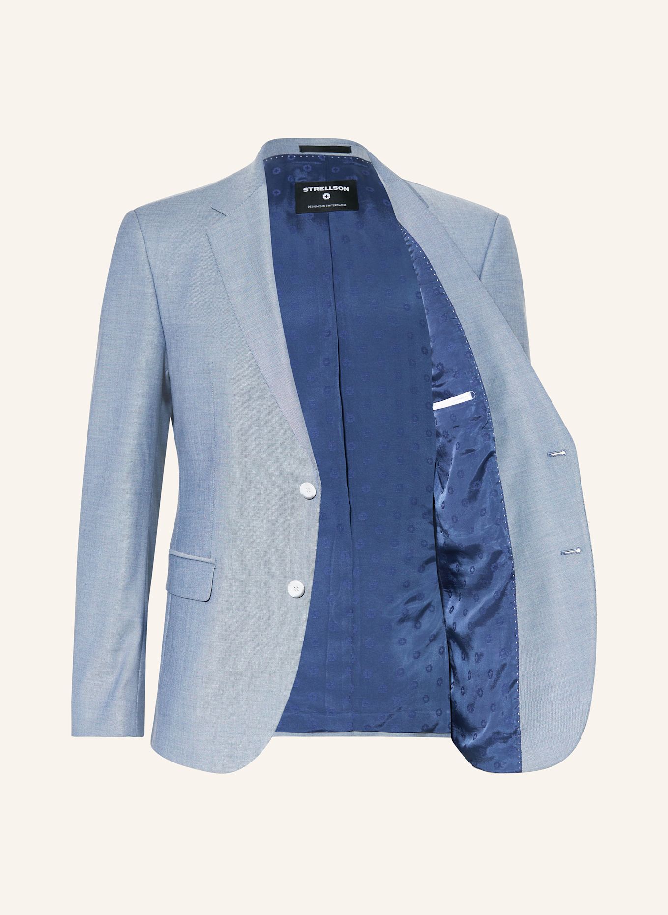 STRELLSON Anzugsakko AIDAN Slim Fit: 440 TurquoiseAqua 440