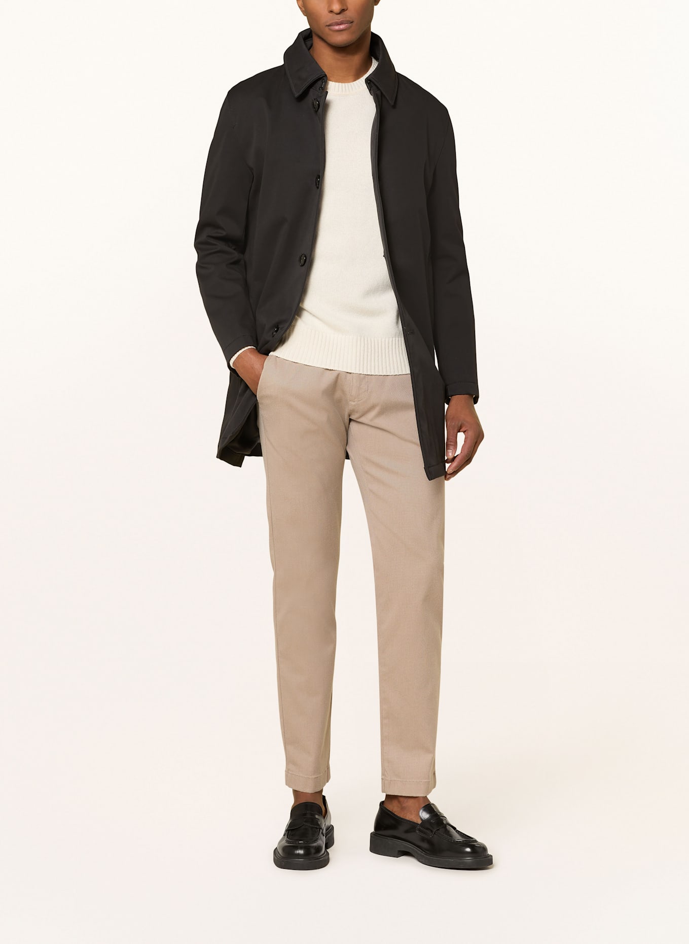 STRELLSON ALTRO coat: BLACK