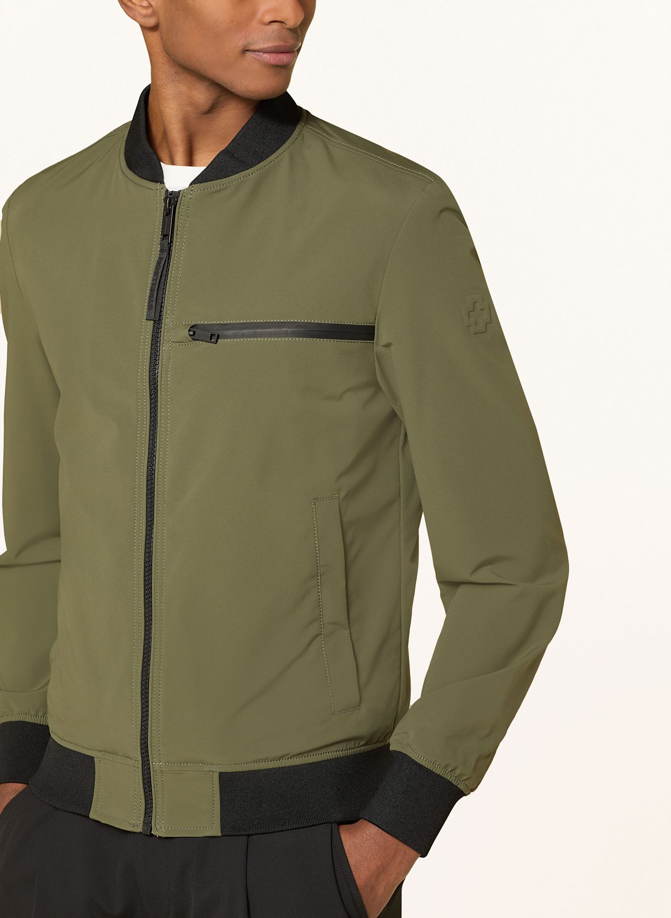 STRELLSON Blouson CLEARWATER: DUNKELGRÜN