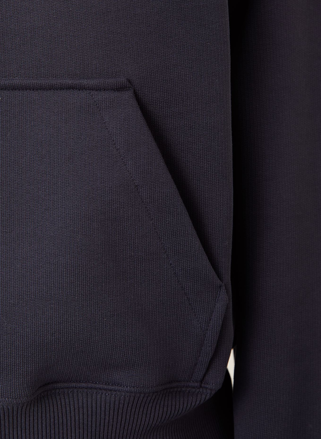 AMI PARIS Hoodie: DARK BLUE