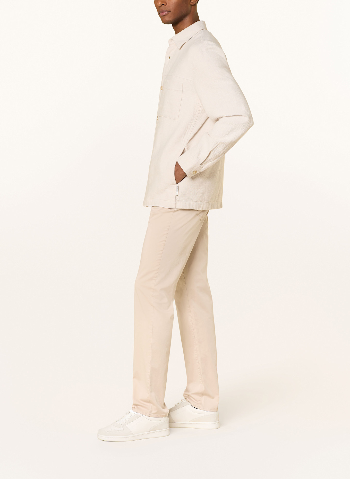 BRAX Hose CADIZ U Straight Fit, Farbe: BEIGE (Bild 4)