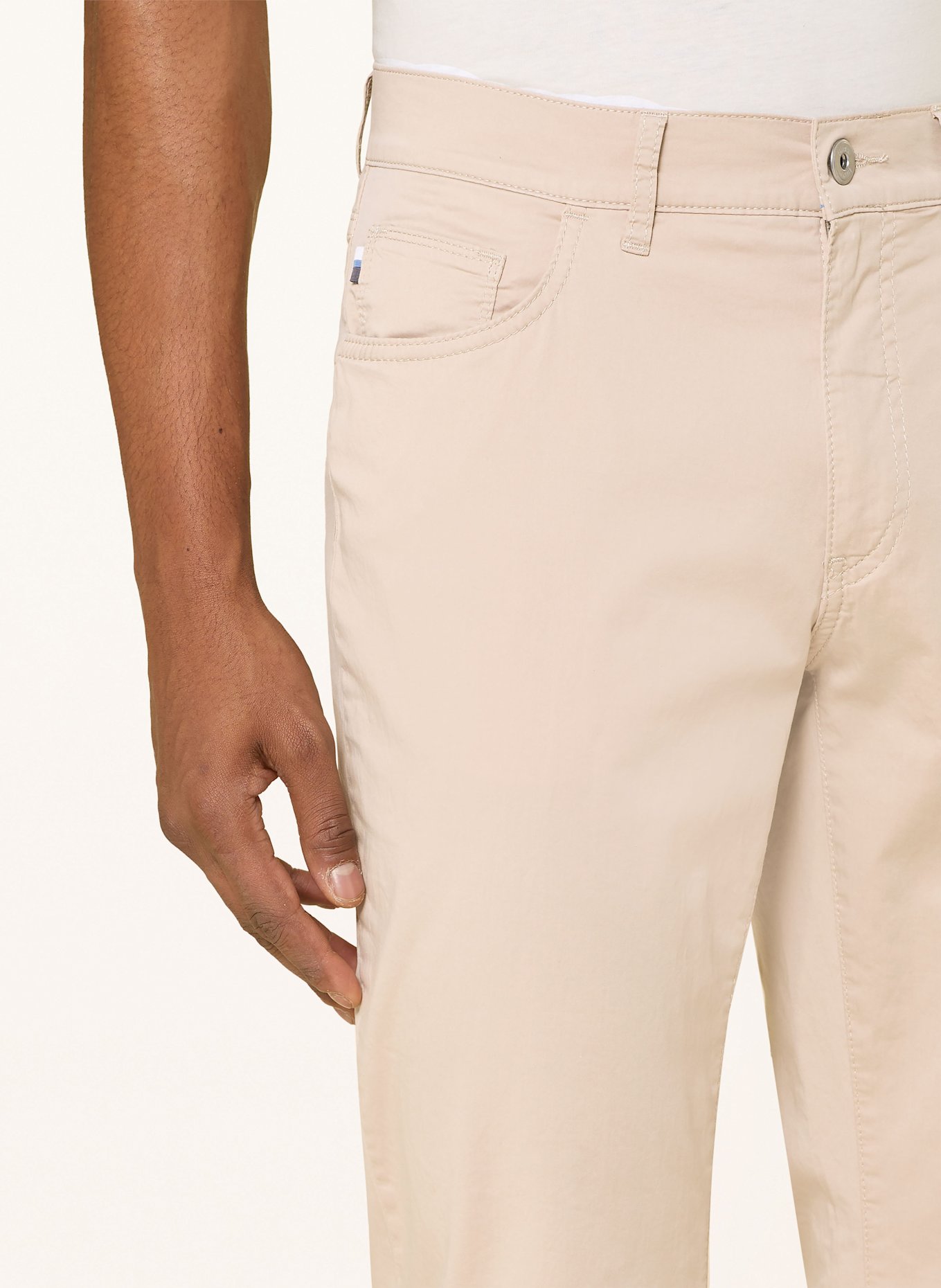 BRAX Hose CADIZ U Straight Fit, Farbe: BEIGE (Bild 5)