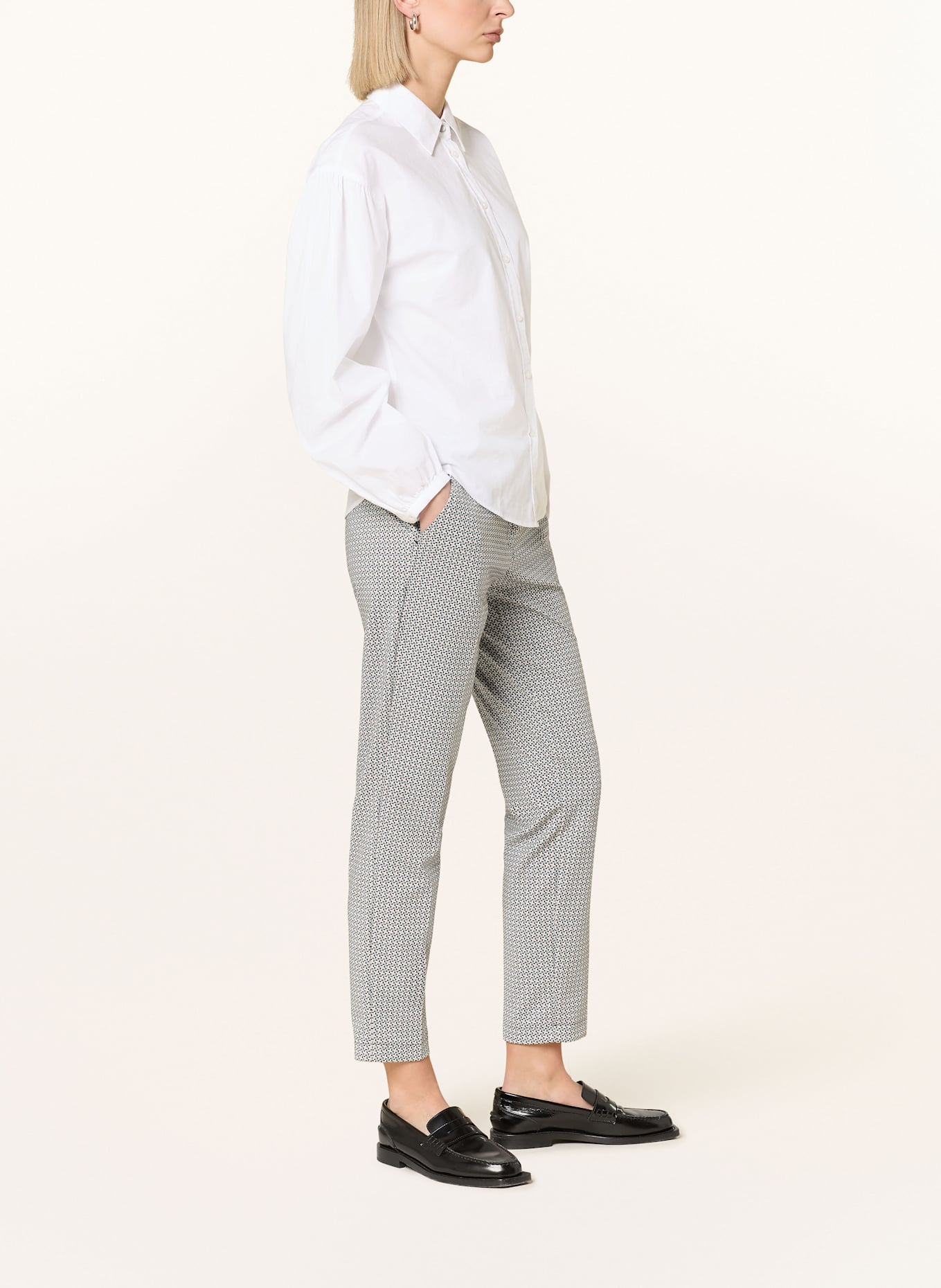 BRAX Hose MARON S: GRAU/ BLAUGRAU/ DUNKELBLAU