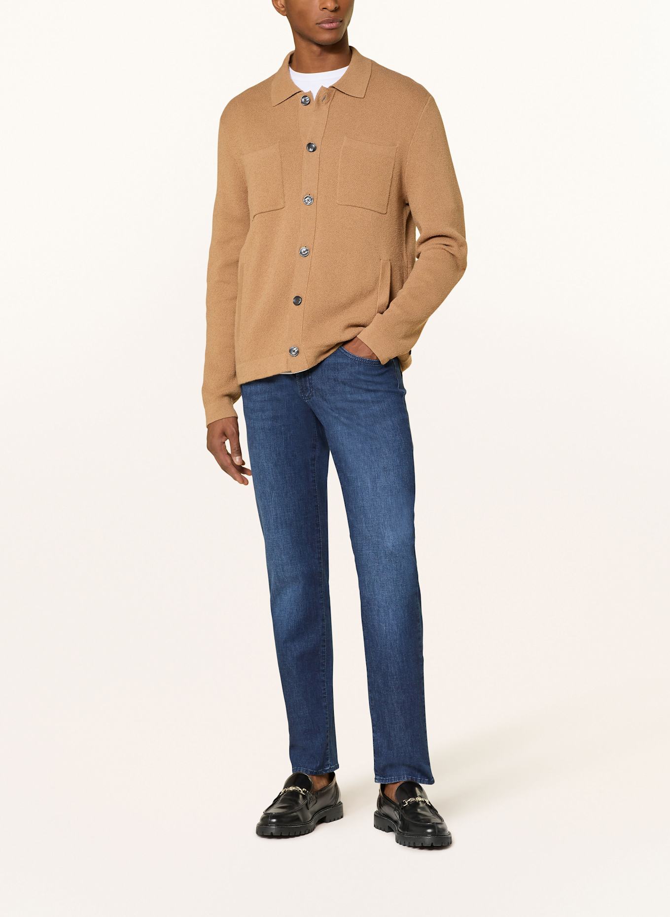 BRAX CADIZ U straight fit jeans: 22 ATLANTIC SEA USED