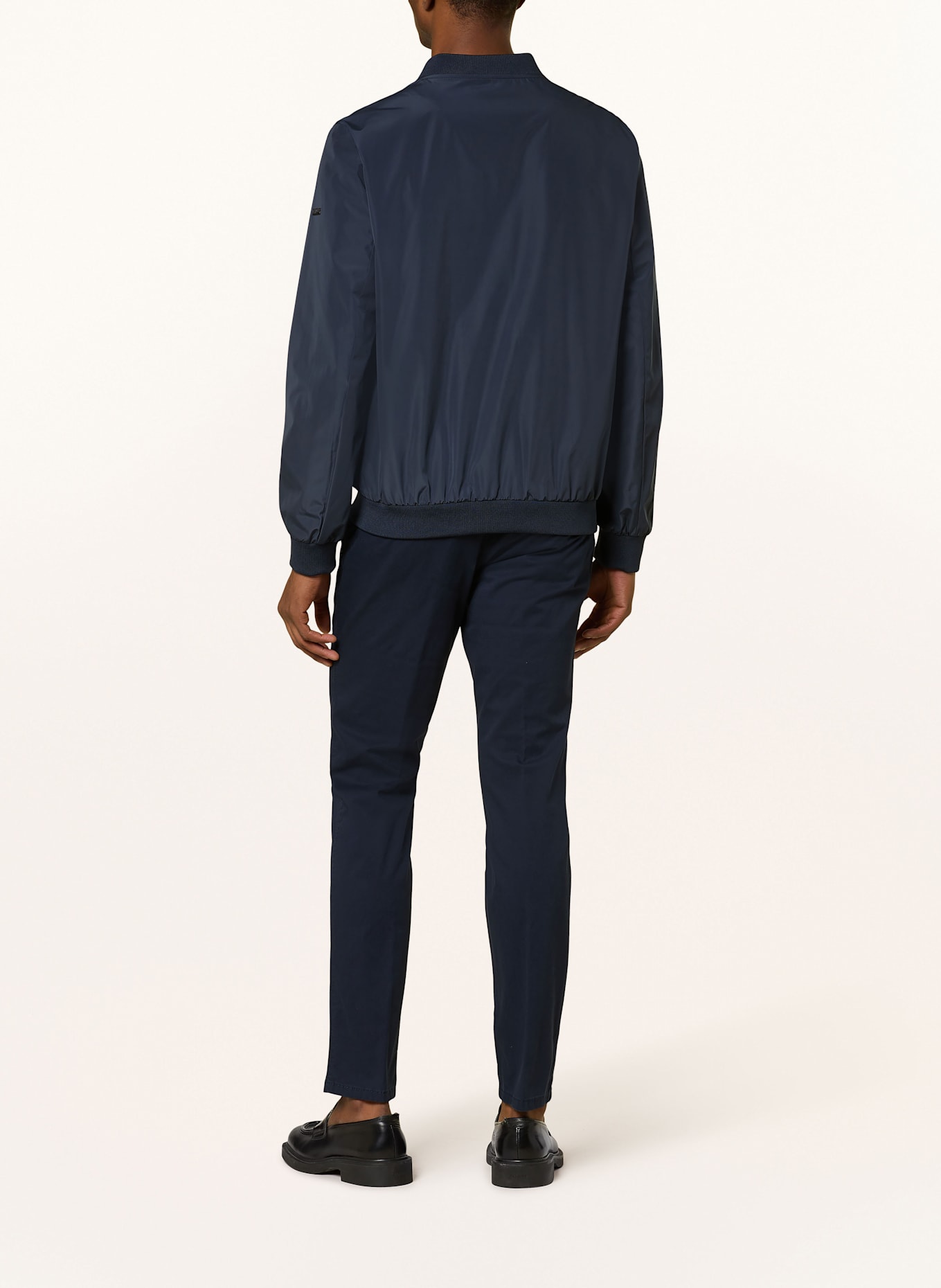 BRAX Chinosy SILVIO slim fit: GRANATOWY