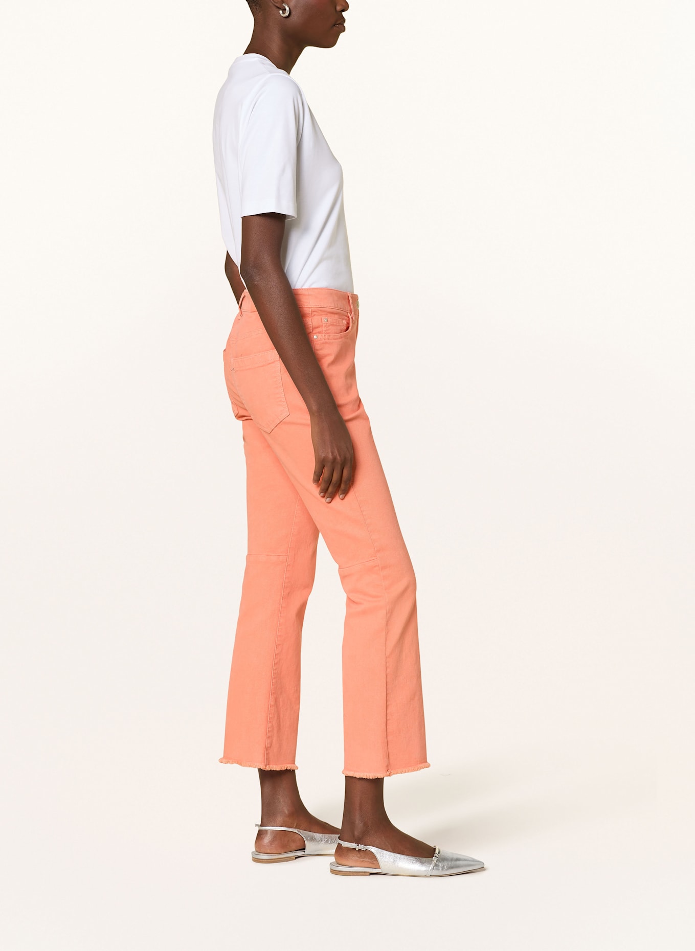 LUISA CERANO Flared Jeans EASY KICK: ORANGE