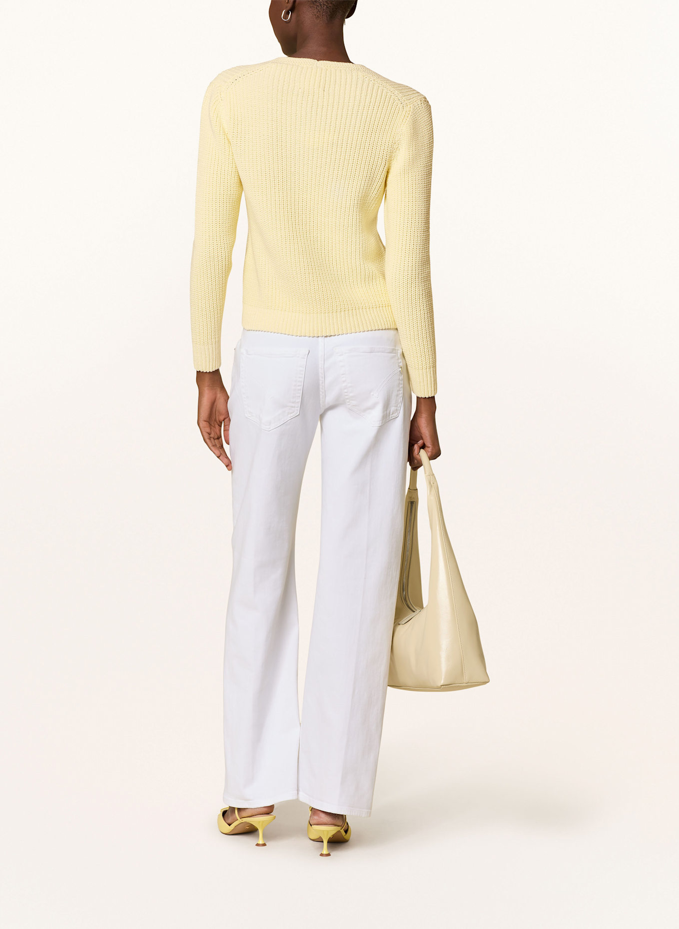 MARC CAIN Pullover: HELLGELB