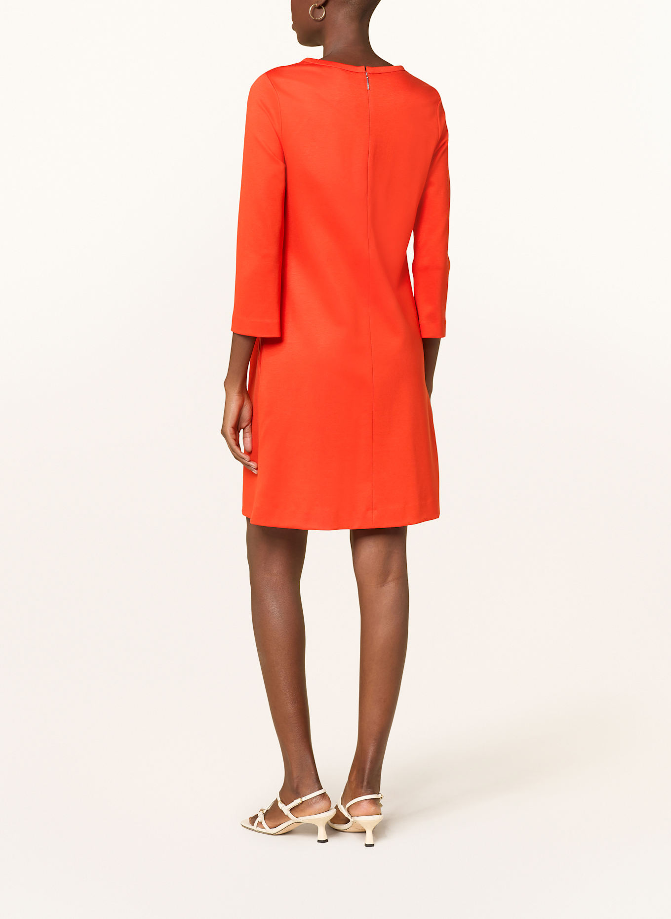 MARC CAIN Jerseykleid mit 3/4-Arm: ROT