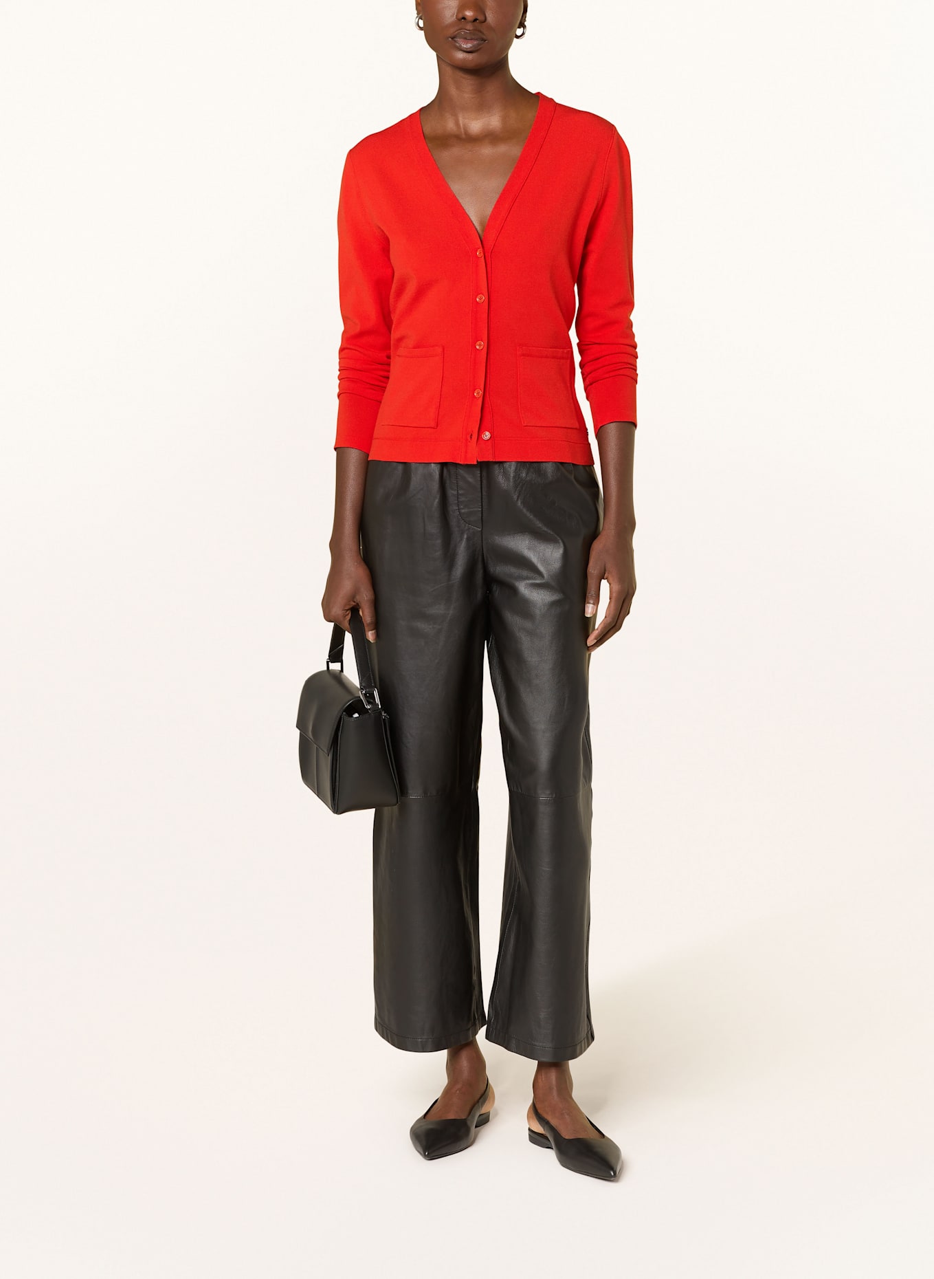 MARC CAIN Cardigan: RED