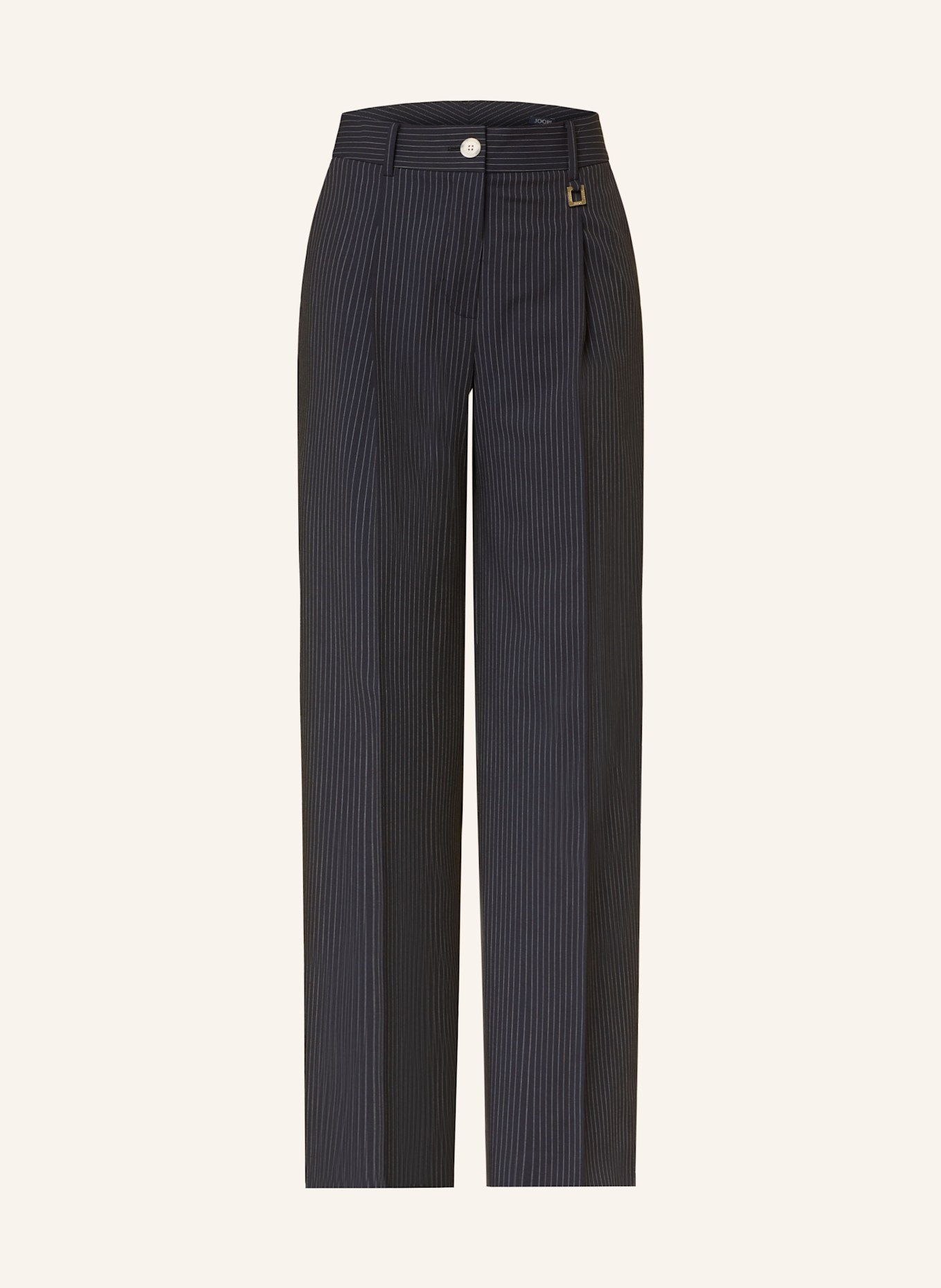 JOOP! Marlenehose PARIS: DUNKELBLAU / WEISS