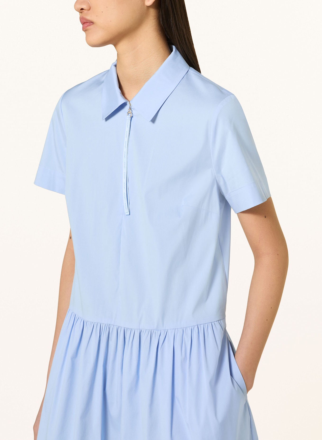 JOOP! Hemdblusenkleid DAMINA: HELLBLAU