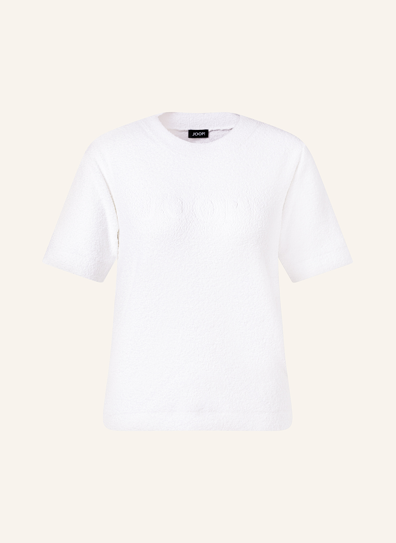 JOOP! KALIKA terry cloth T-shirt: WHITE