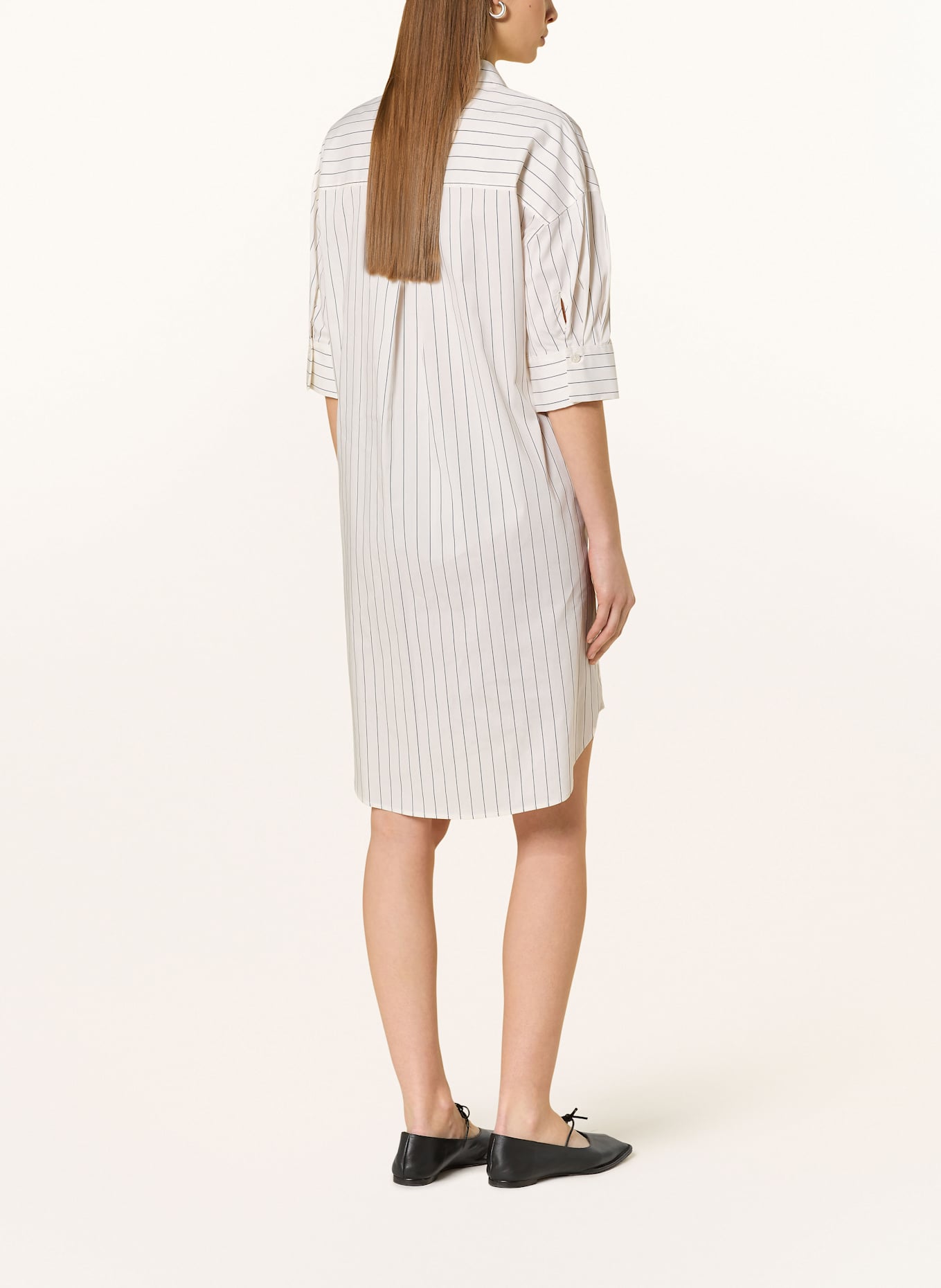 JOOP! Hemdblusenkleid DAFINYA: WEISS/ SCHWARZ