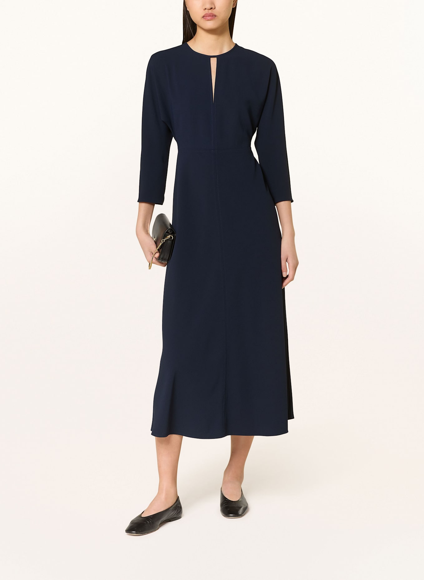 JOOP! Kleid DOREEN mit 3/4-Arm: DUNKELBLAU